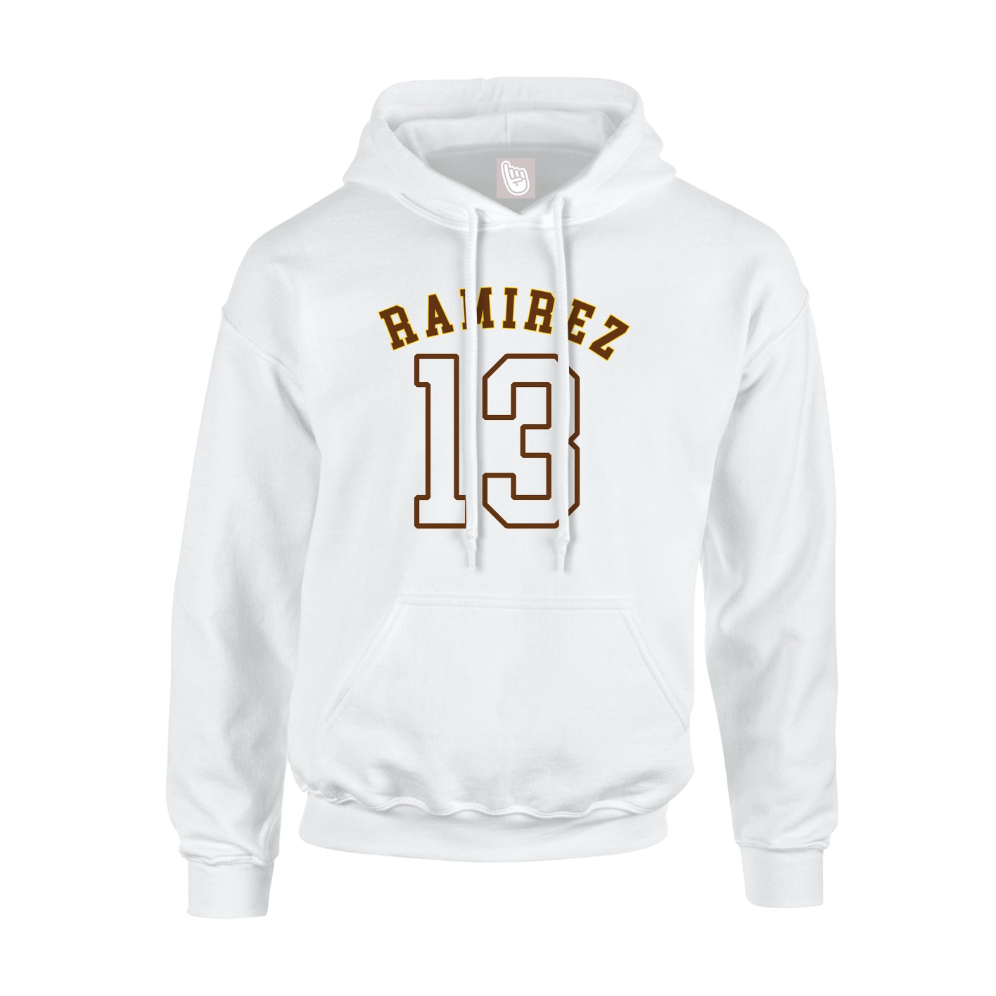 Hoodie — Shirsey Arch in White