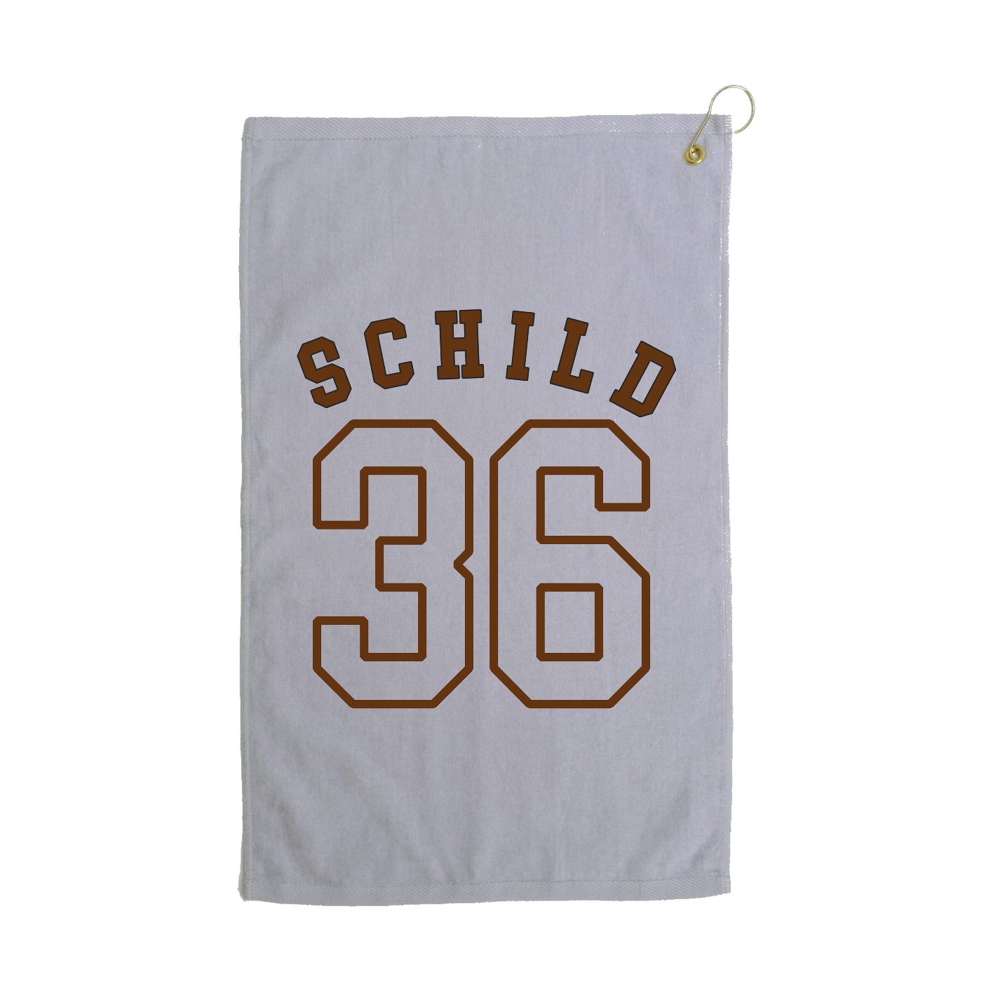 Golf Towel — Shirsey Arch in Grey