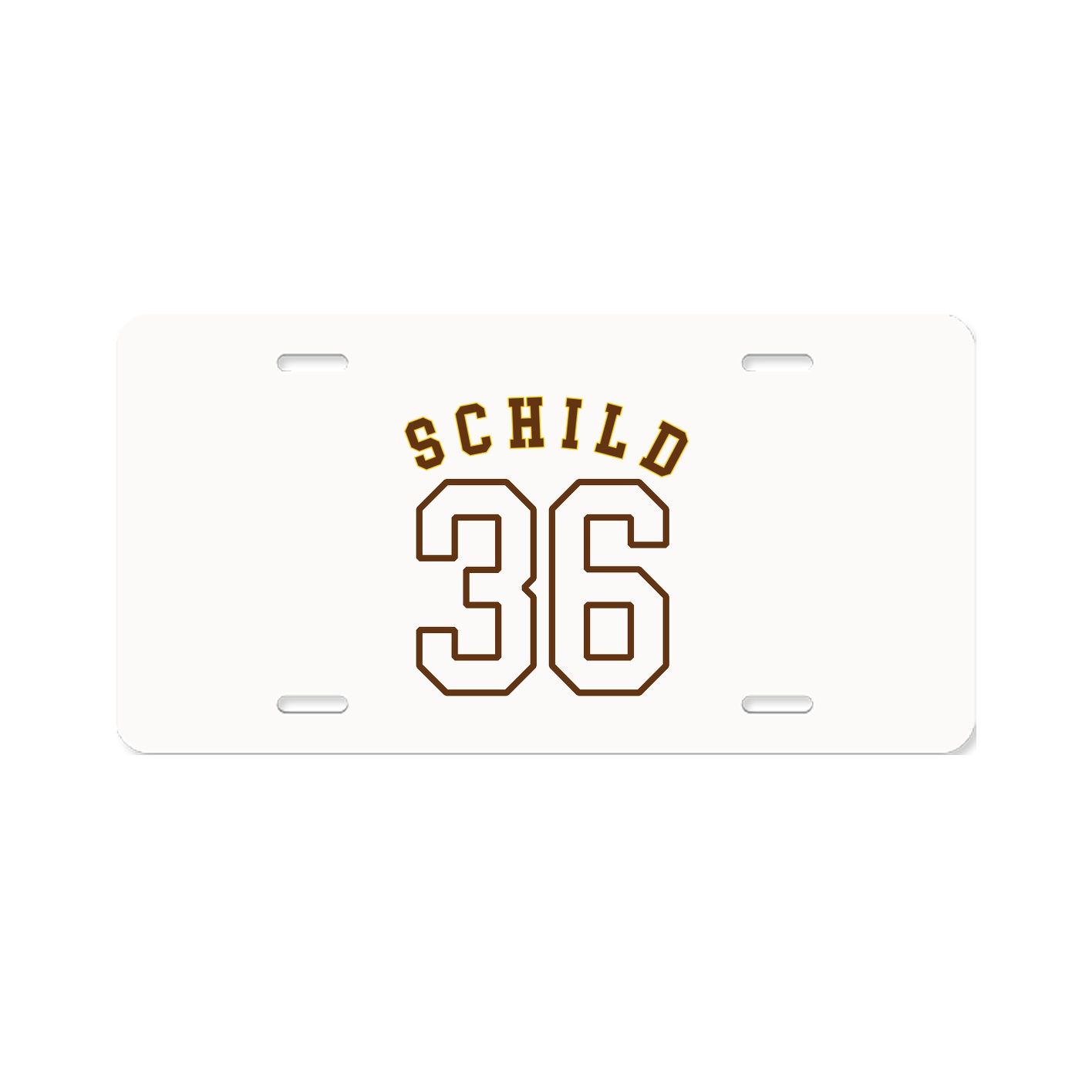 License Plate — Shirsey Arch in Classic