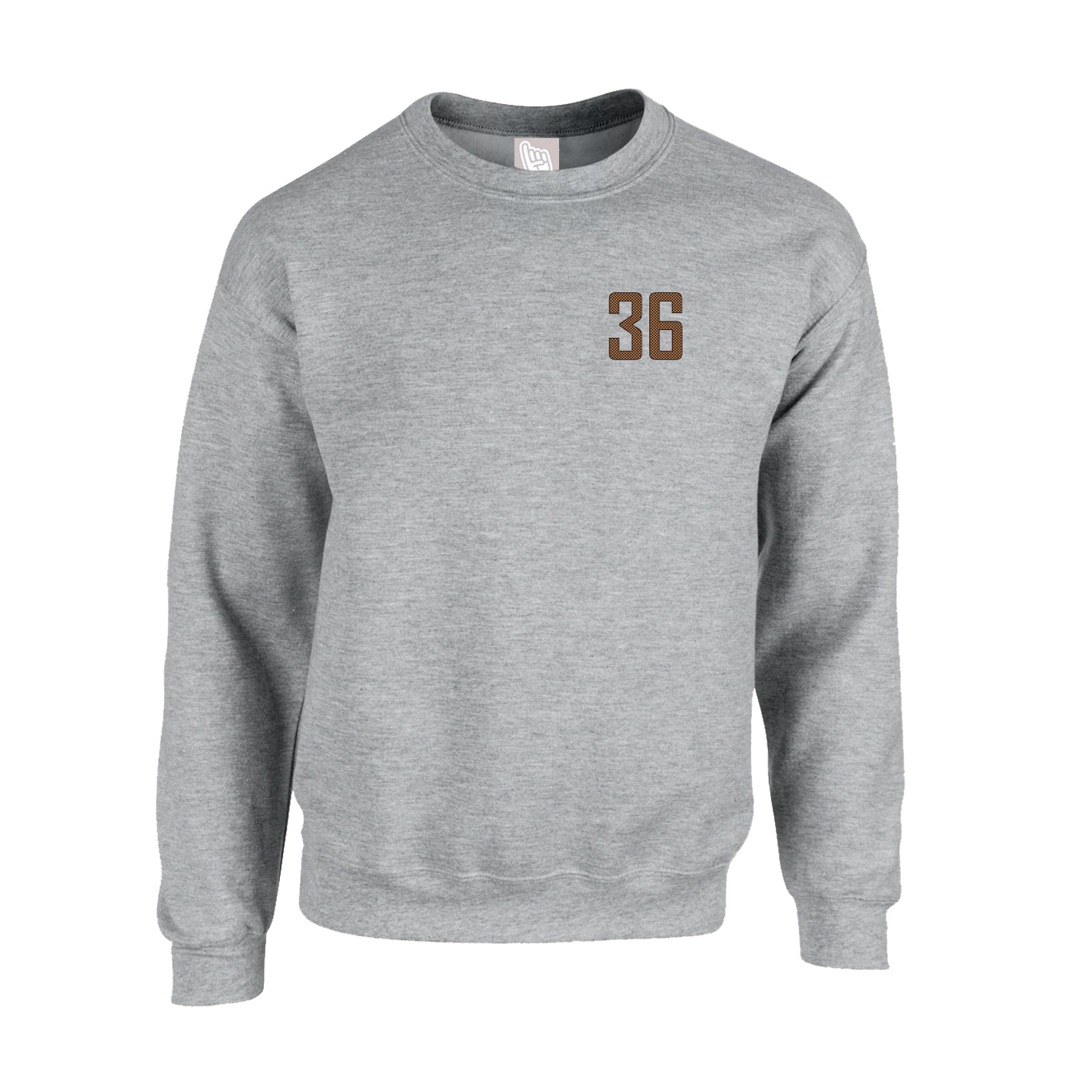 Fleece Crew — Front Shirsy in Grey