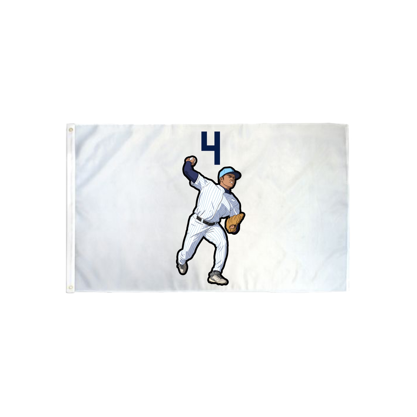 3x5 Flag — Number Top in Classic