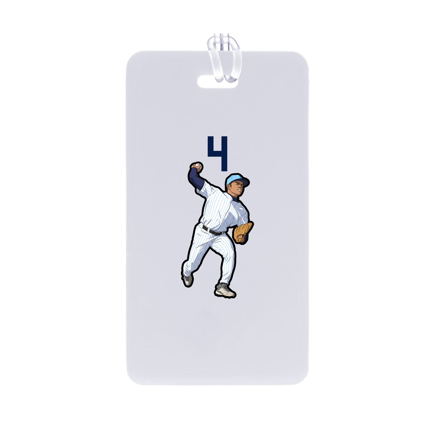 Bag Tag — Number Top in Classic