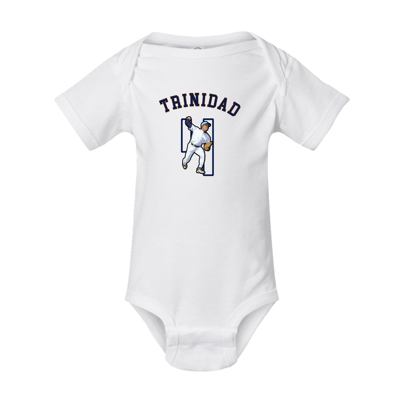 Baby Onesie — Shirsey Arch in White
