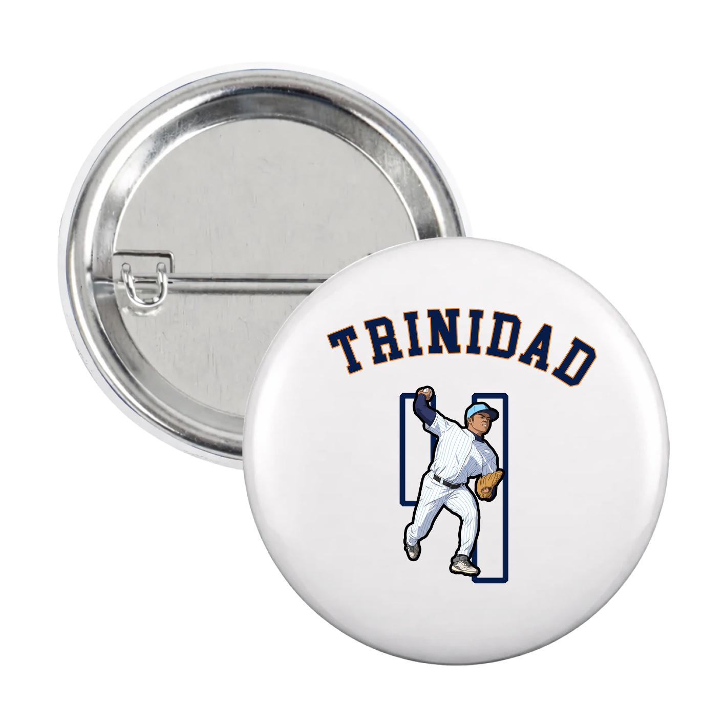 Game Day Button — Shirsey Arch in White