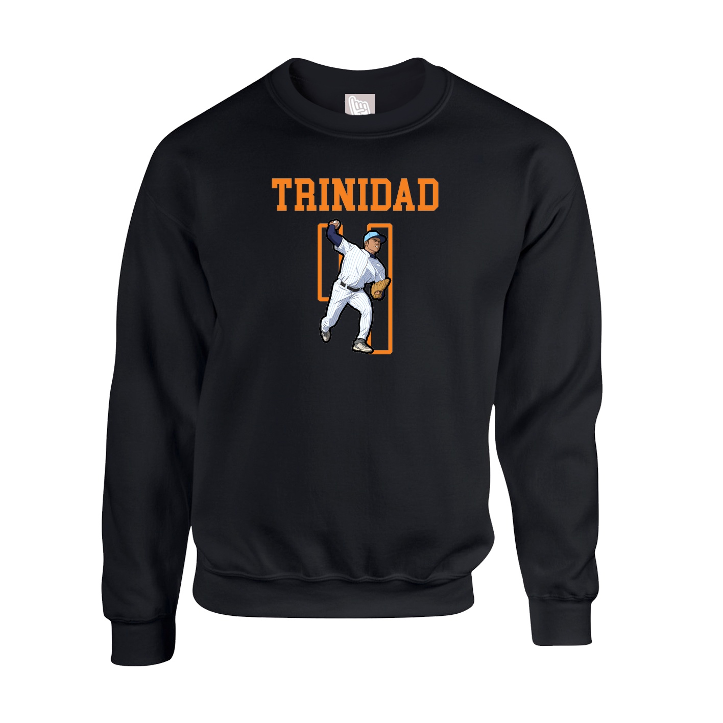 Fleece Crew — Shirsey in Black