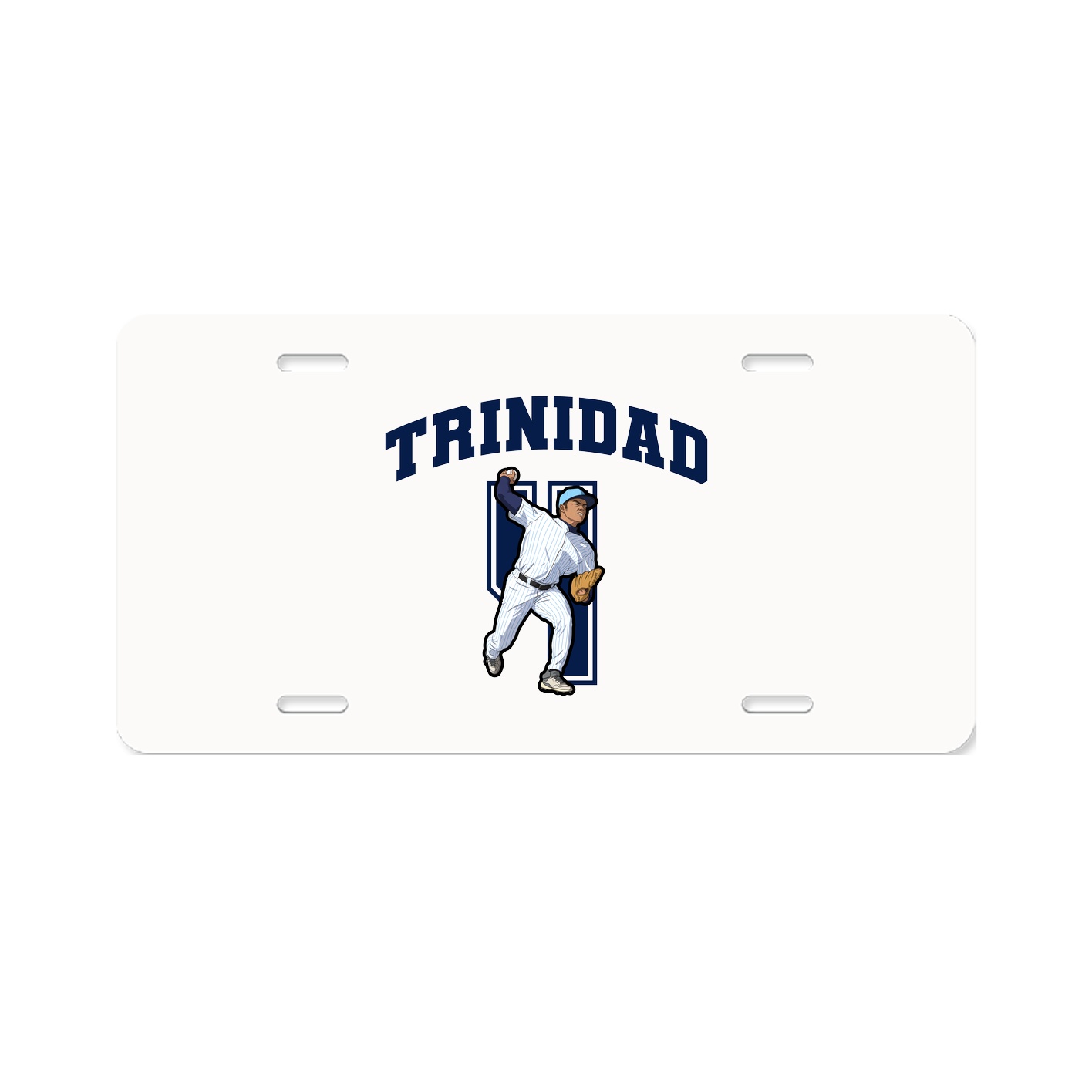 License Plate — Number in Classic