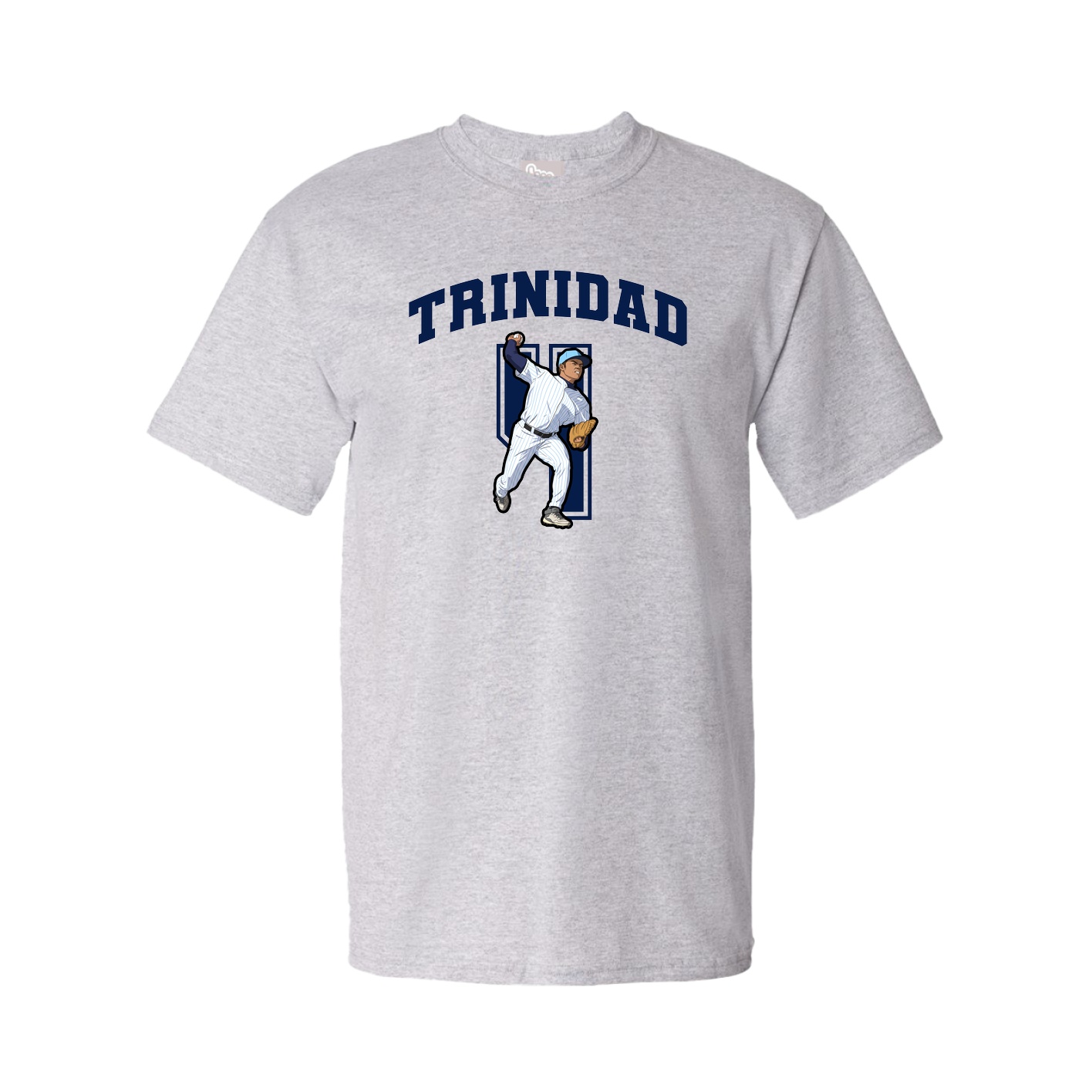 Youth Tee — Number in Grey