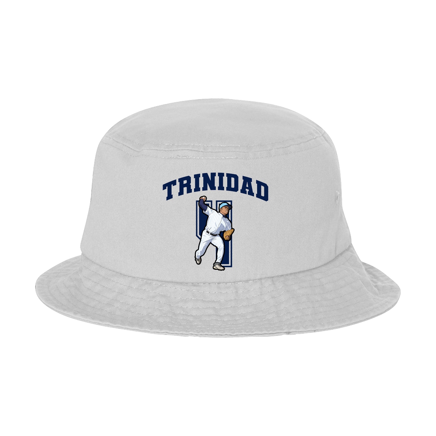 Bucket Cap — Number in White