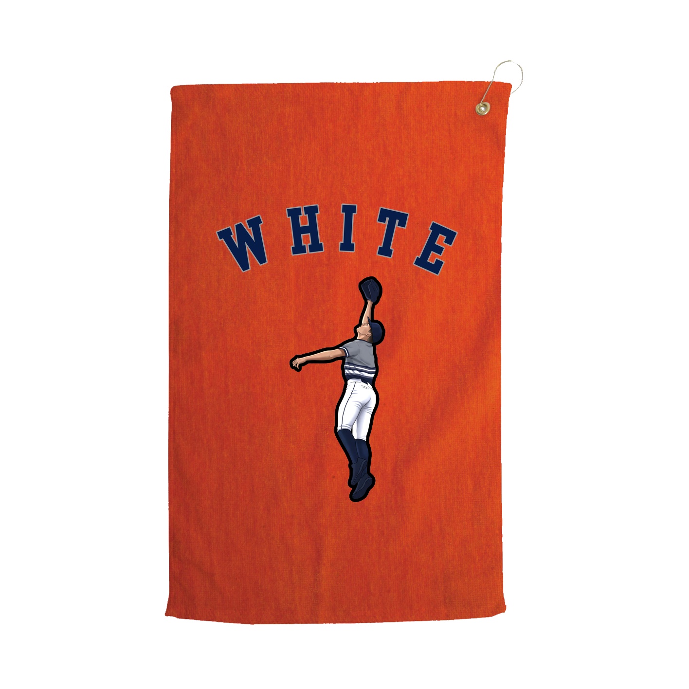 Golf Towel — Shirsey Arch in Orange