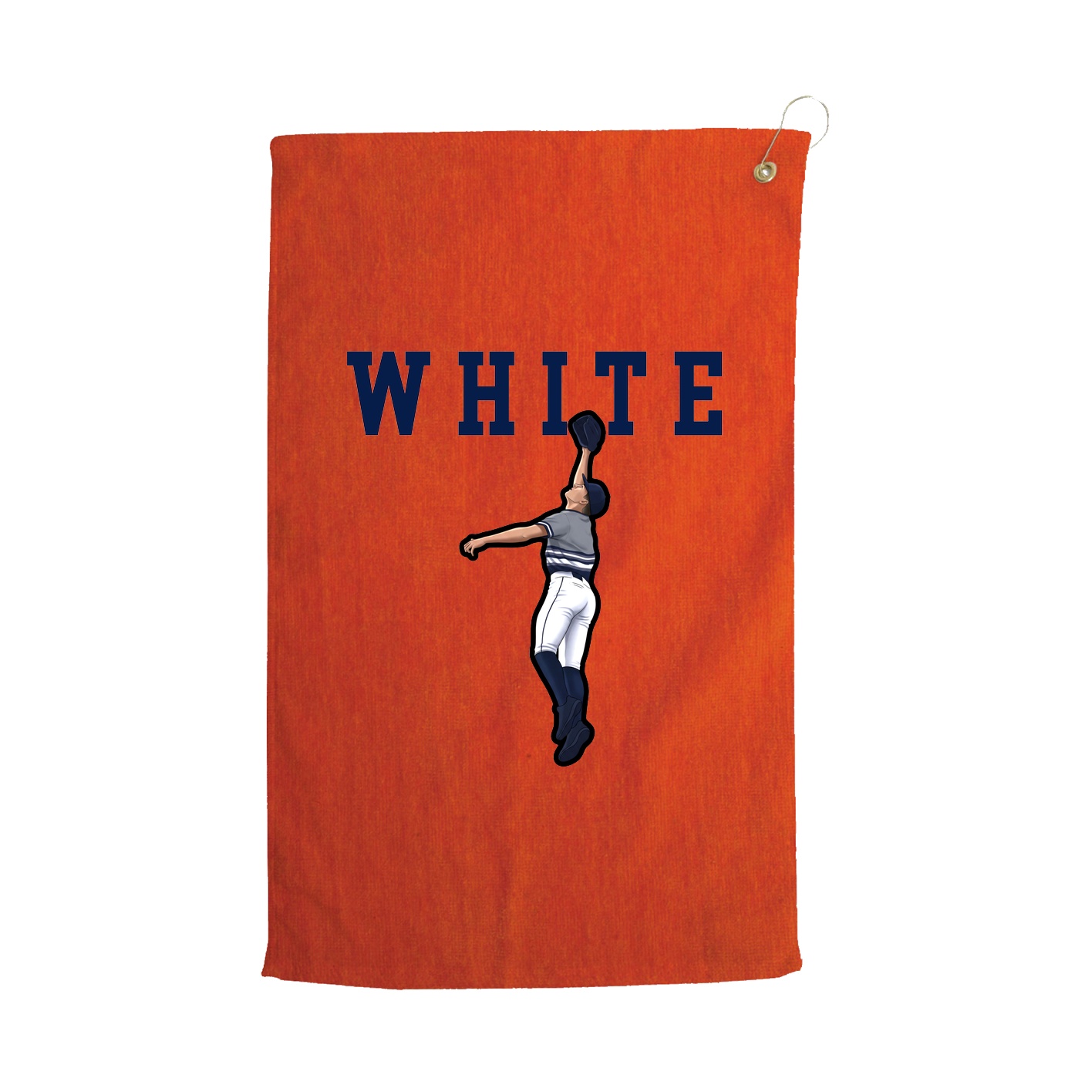 Golf Towel — Shirsey in Orange