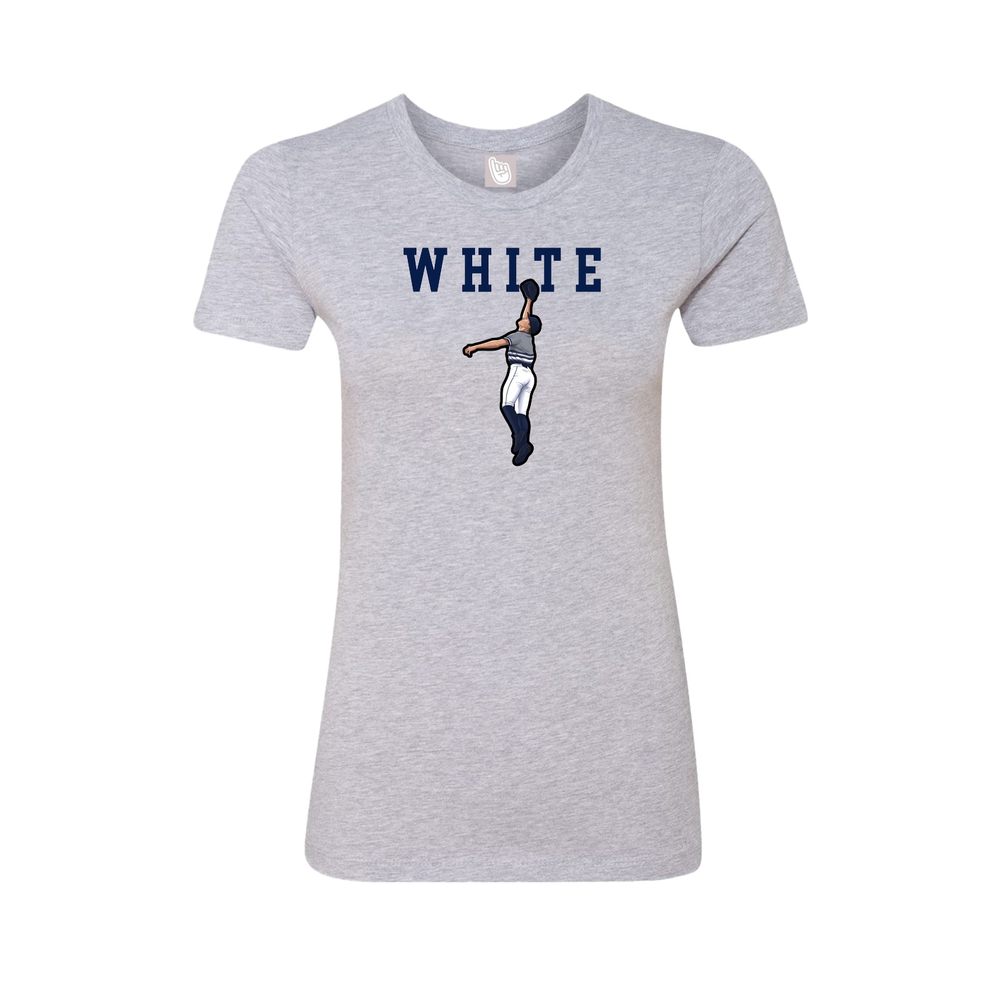 Fitted Women's Tee — Shirsey in Grey