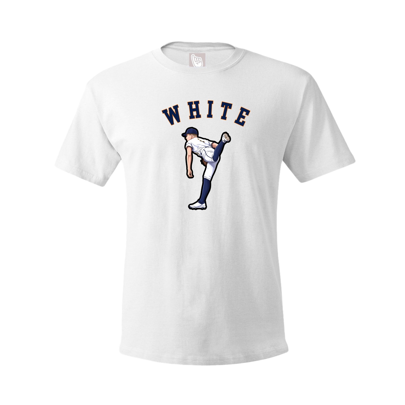 Youth Tee — Shirsey Arch in White
