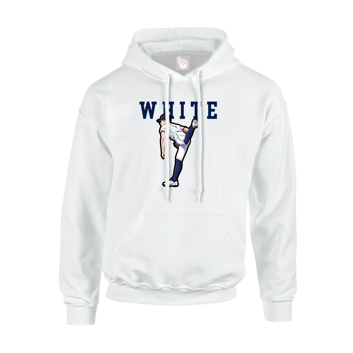 Youth Hoodie — Shirsey in White