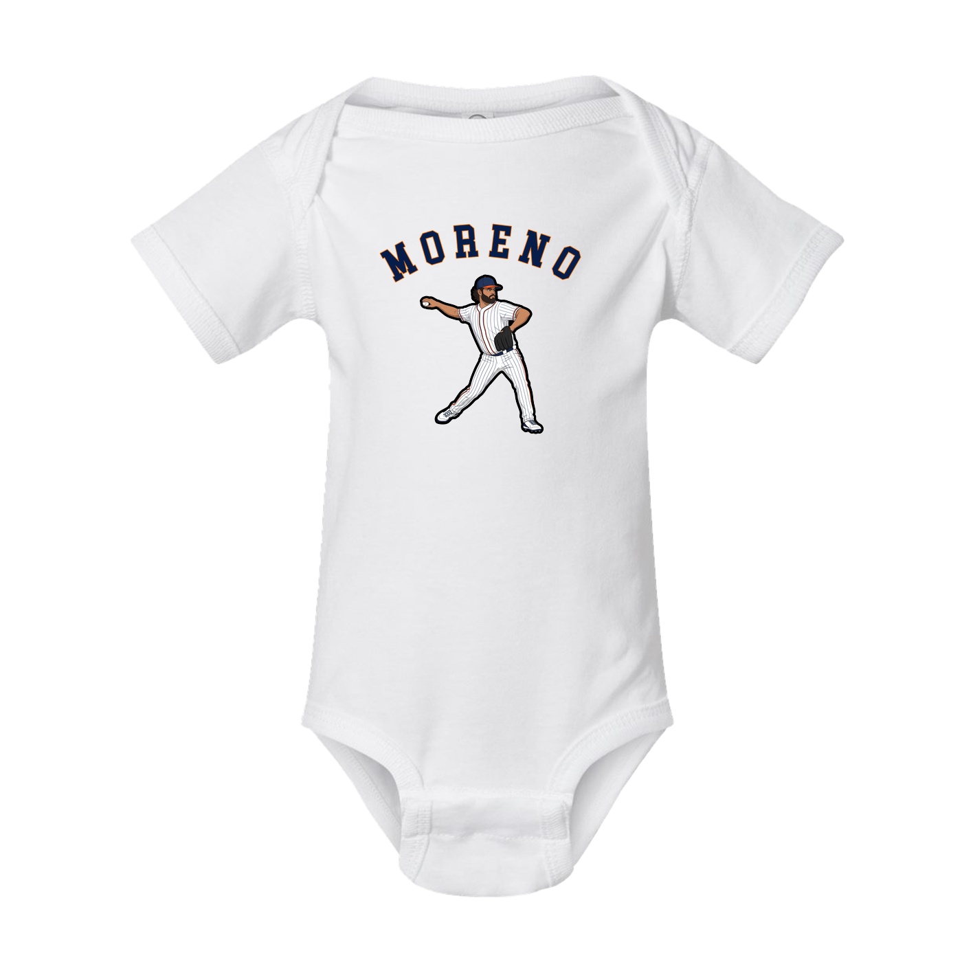 Baby Onesie — Shirsey Arch in White