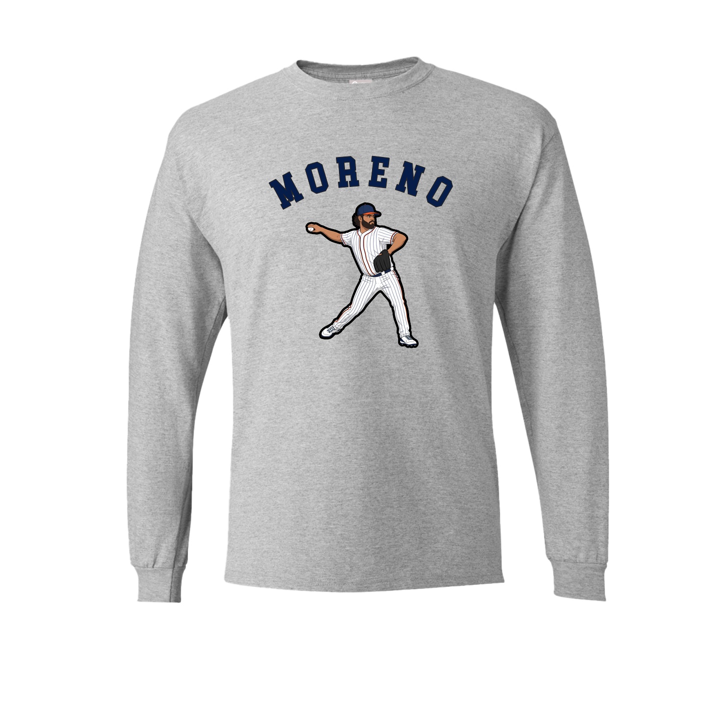 Long Sleeve Tee — Shirsey Arch in Grey
