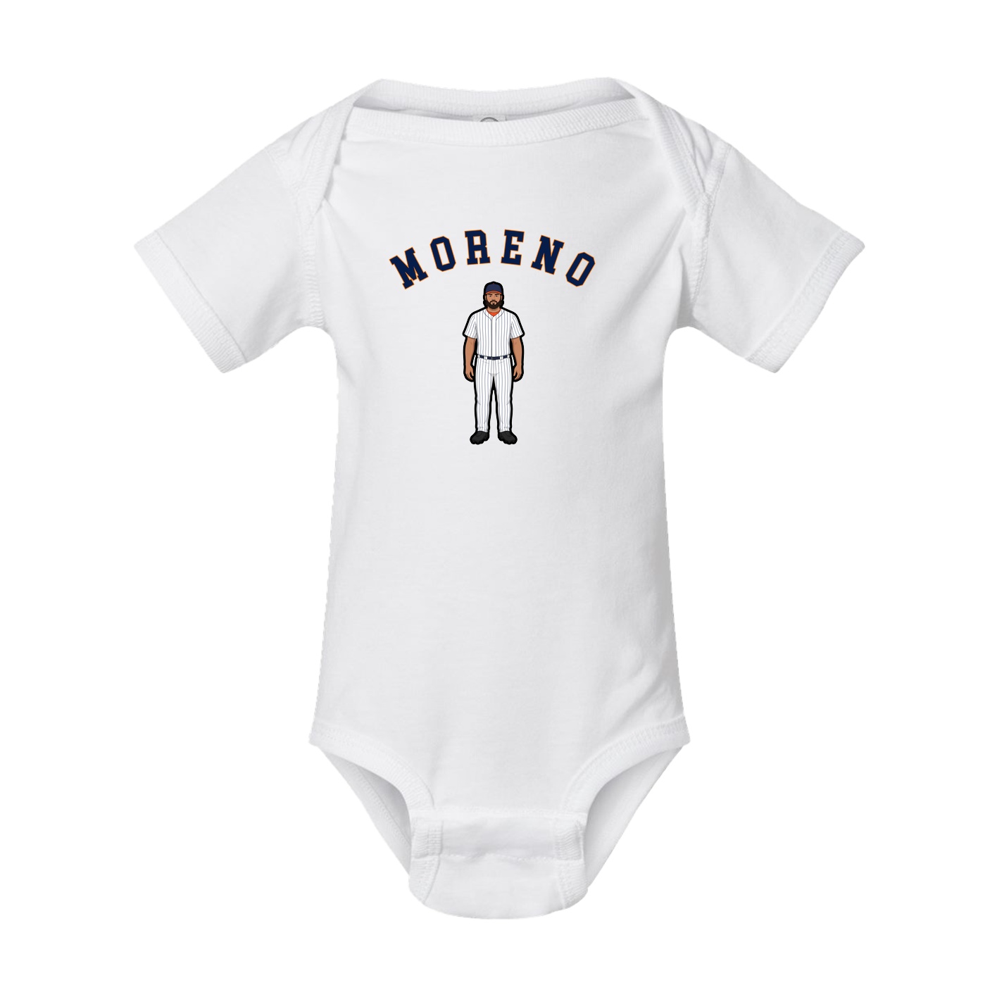 Baby Onesie — Shirsey Arch in White