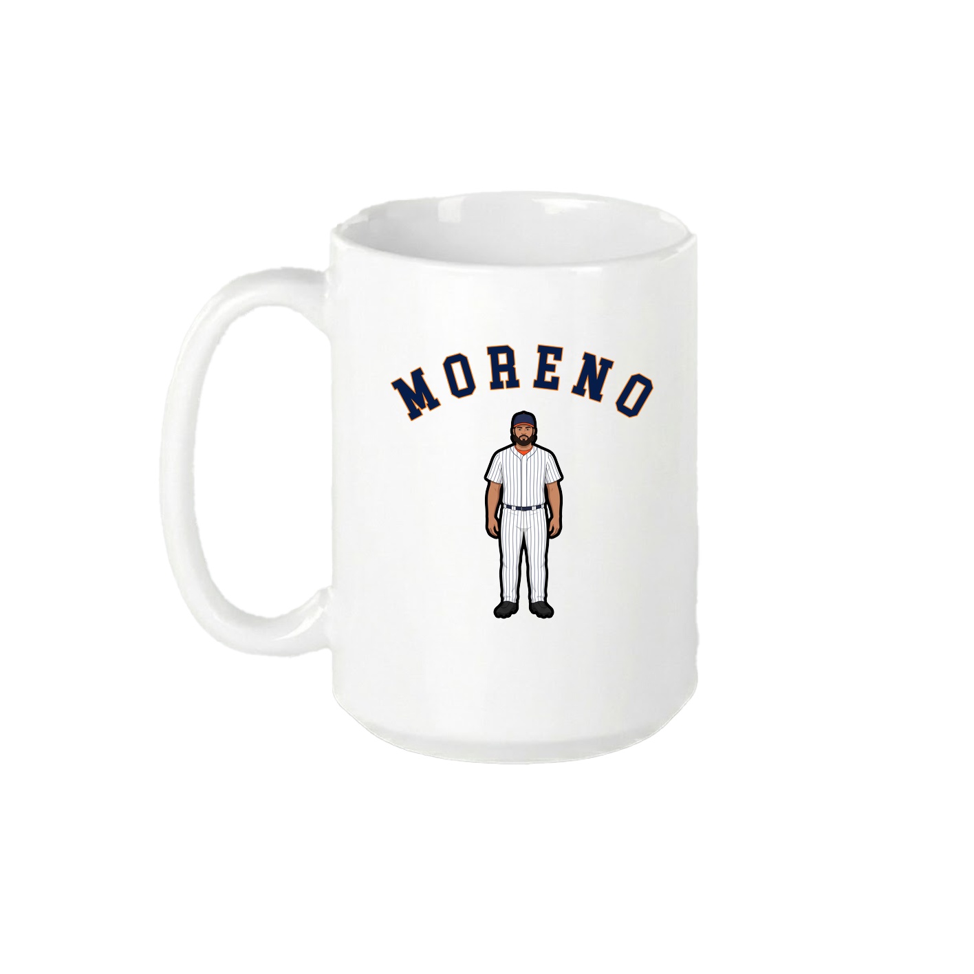 15oz Coffee Mug — Shirsey Arch in White