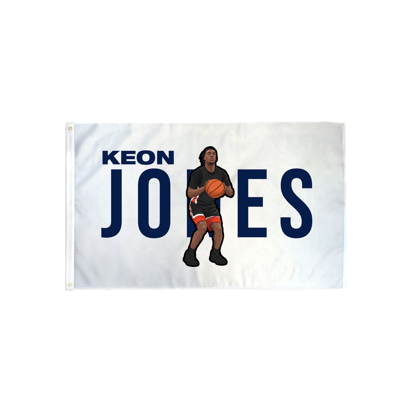 3x5 Flag — Player Name in Classic