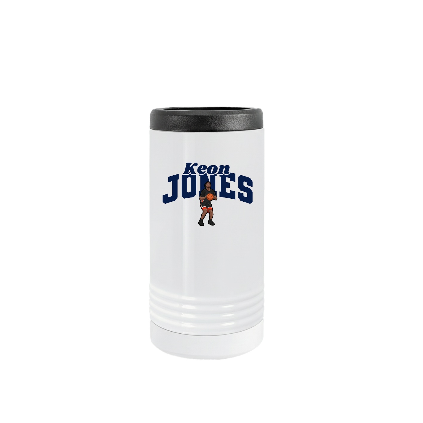 Slim Beverage Holder — Signature Arch in White