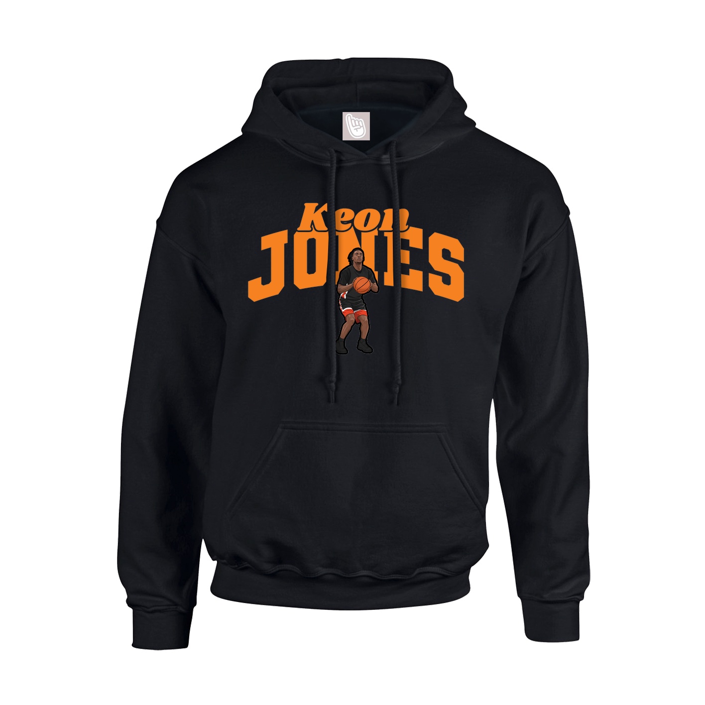 Hoodie — Signature Arch in Black