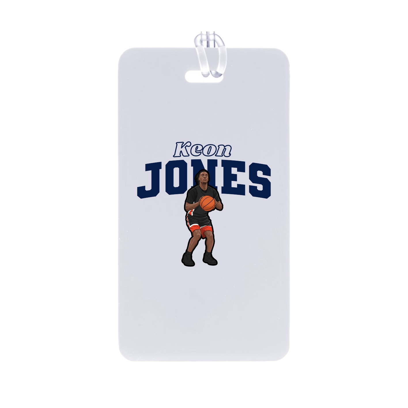 Bag Tag — Name Arch in Classic