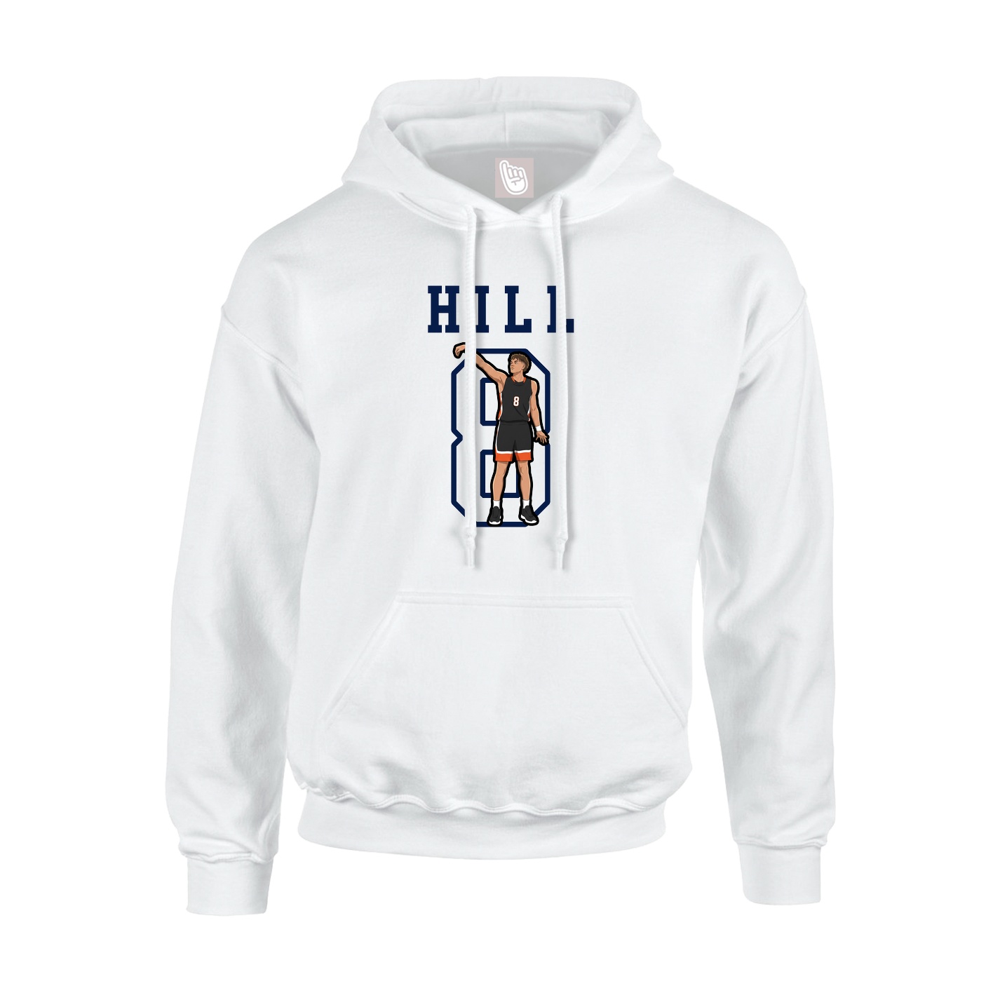 Hoodie — Shirsey in White