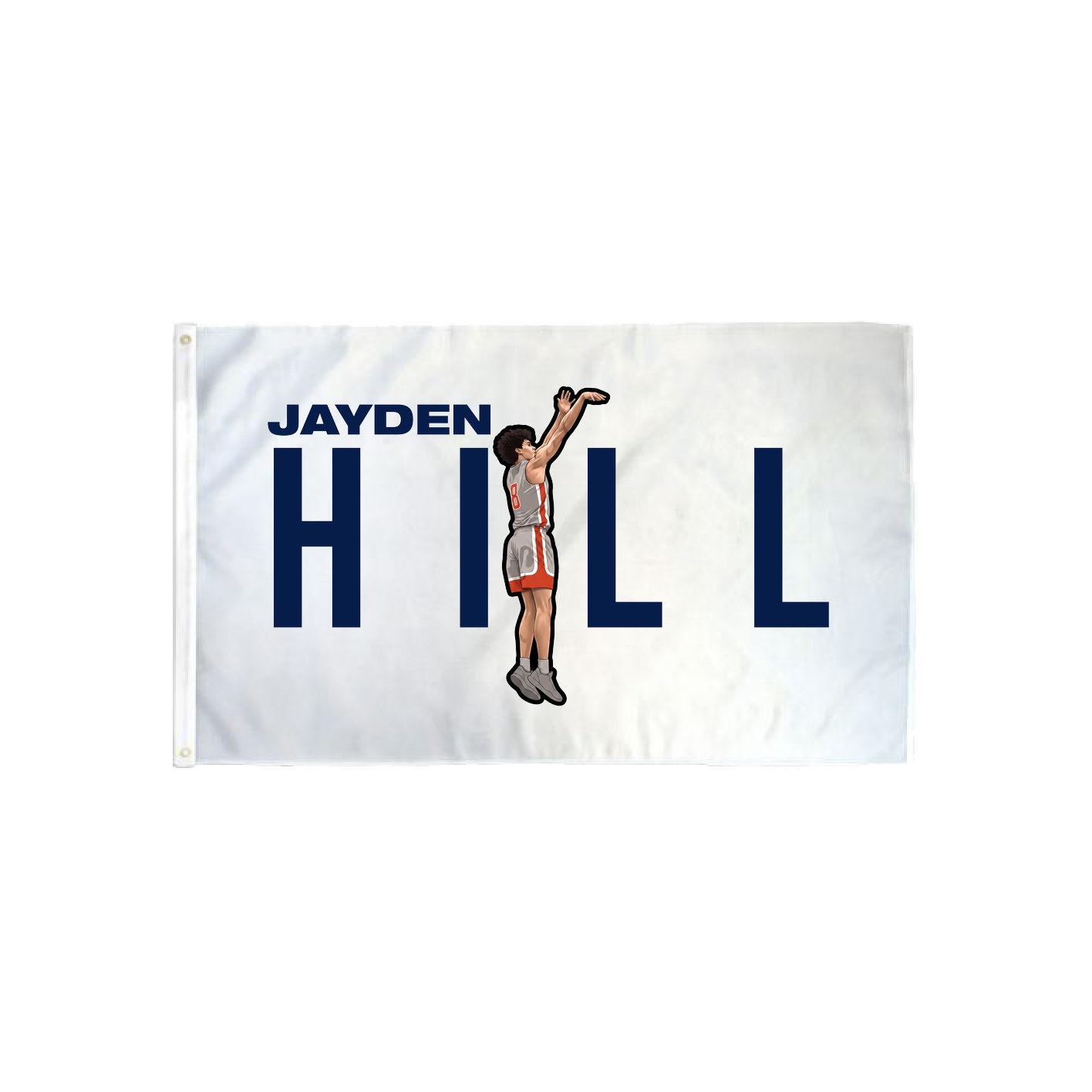 3x5 Flag — Player Name in Classic