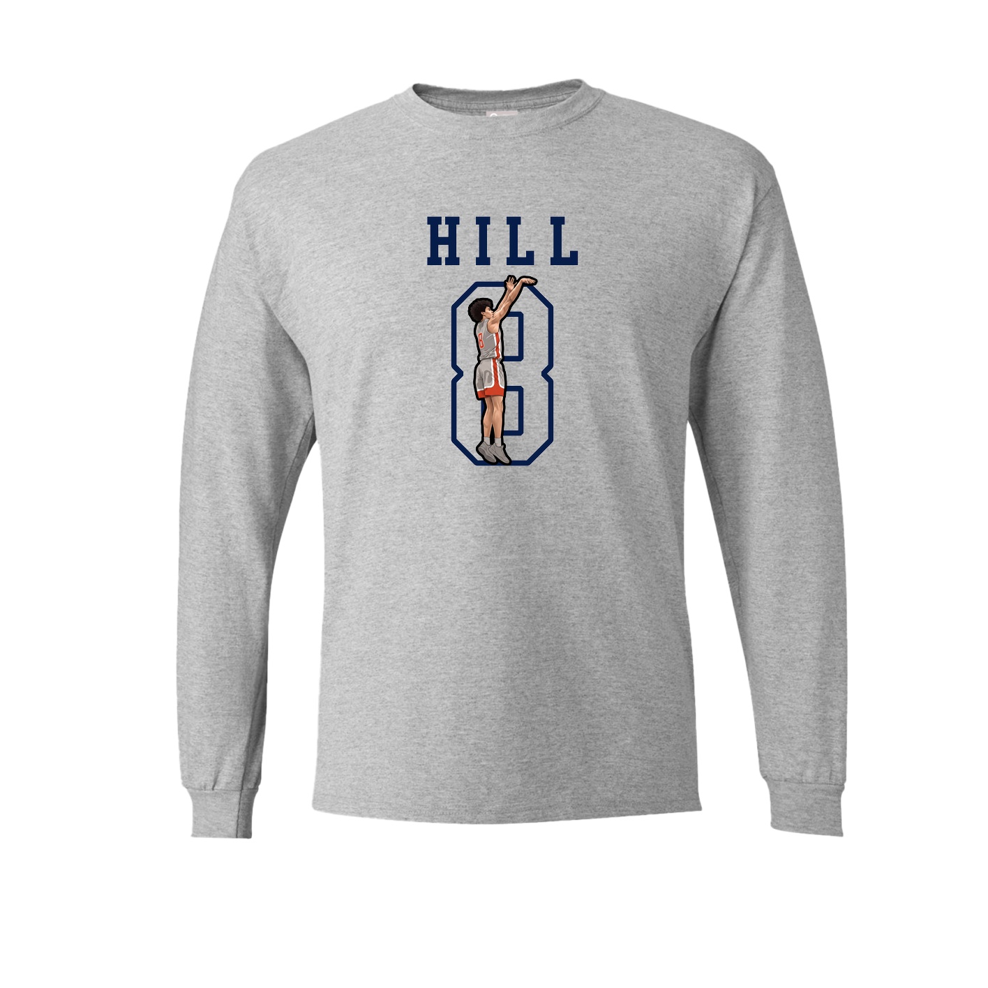 Long Sleeve Tee — Shirsey in Grey