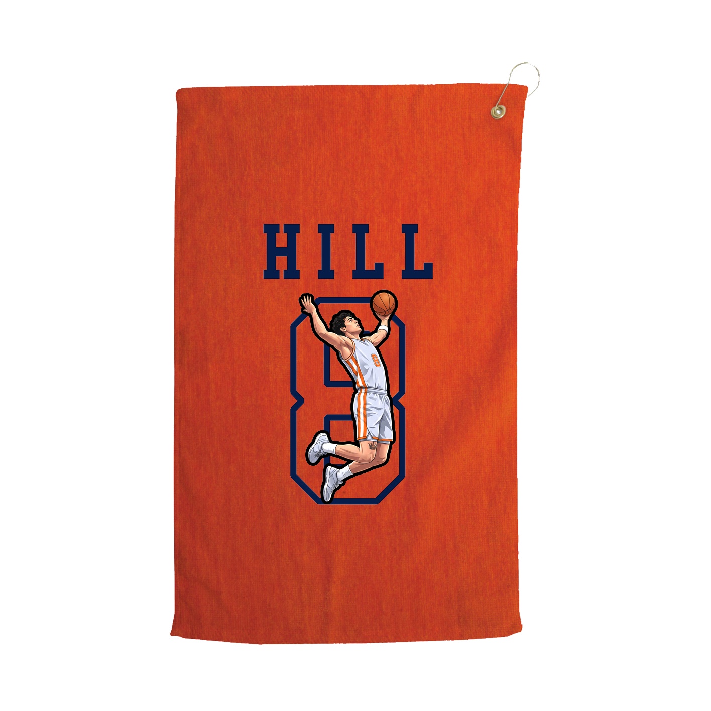 Golf Towel — Shirsey in Orange
