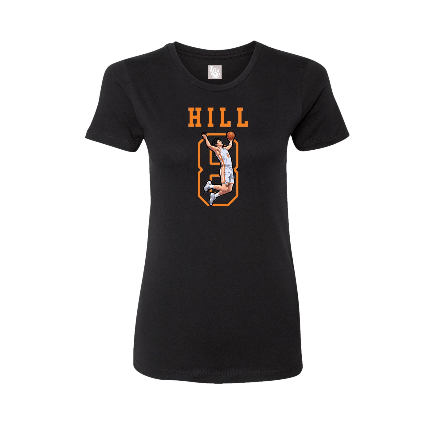 Fitted Women's Tee — Shirsey in Black
