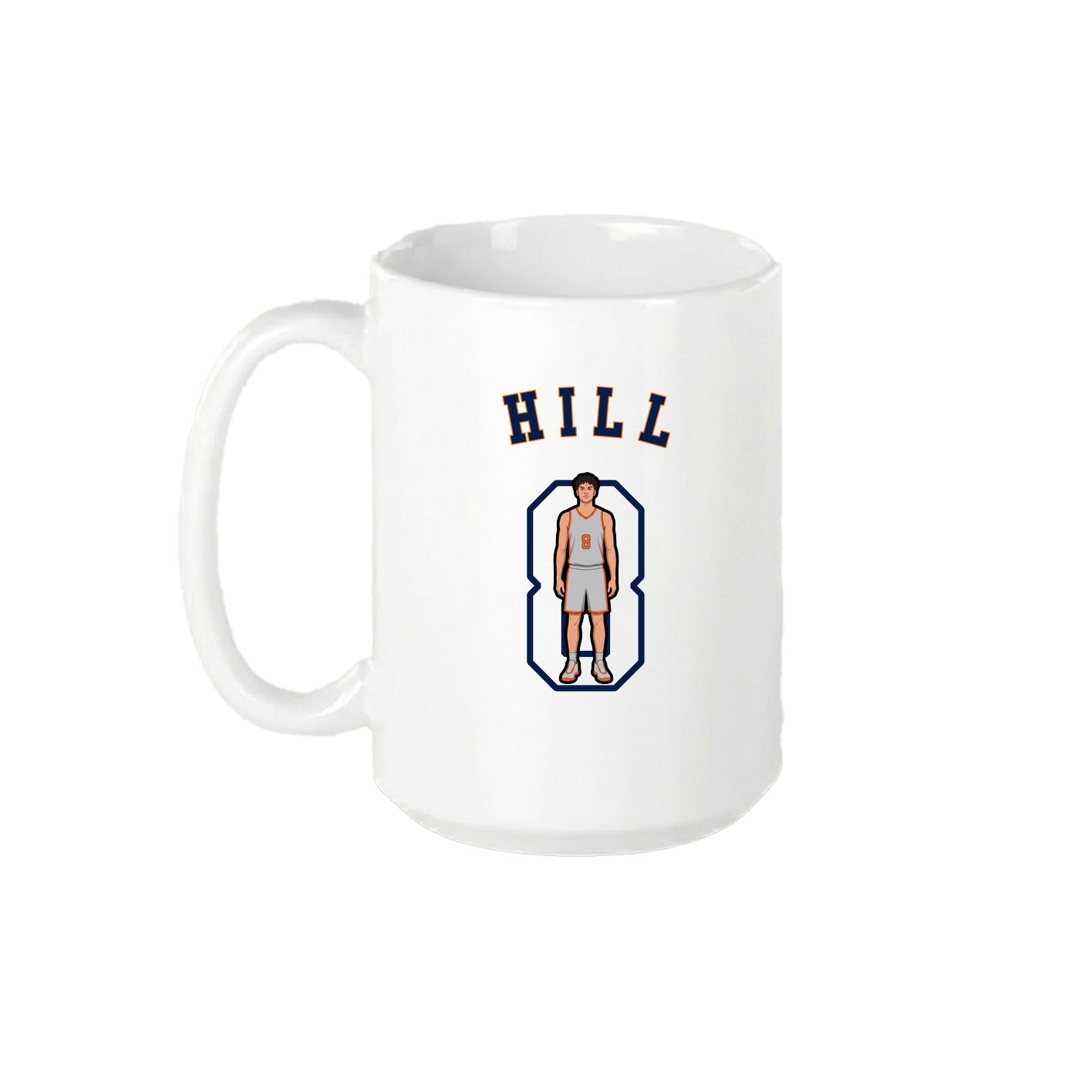 15oz Coffee Mug — Shirsey Arch in White