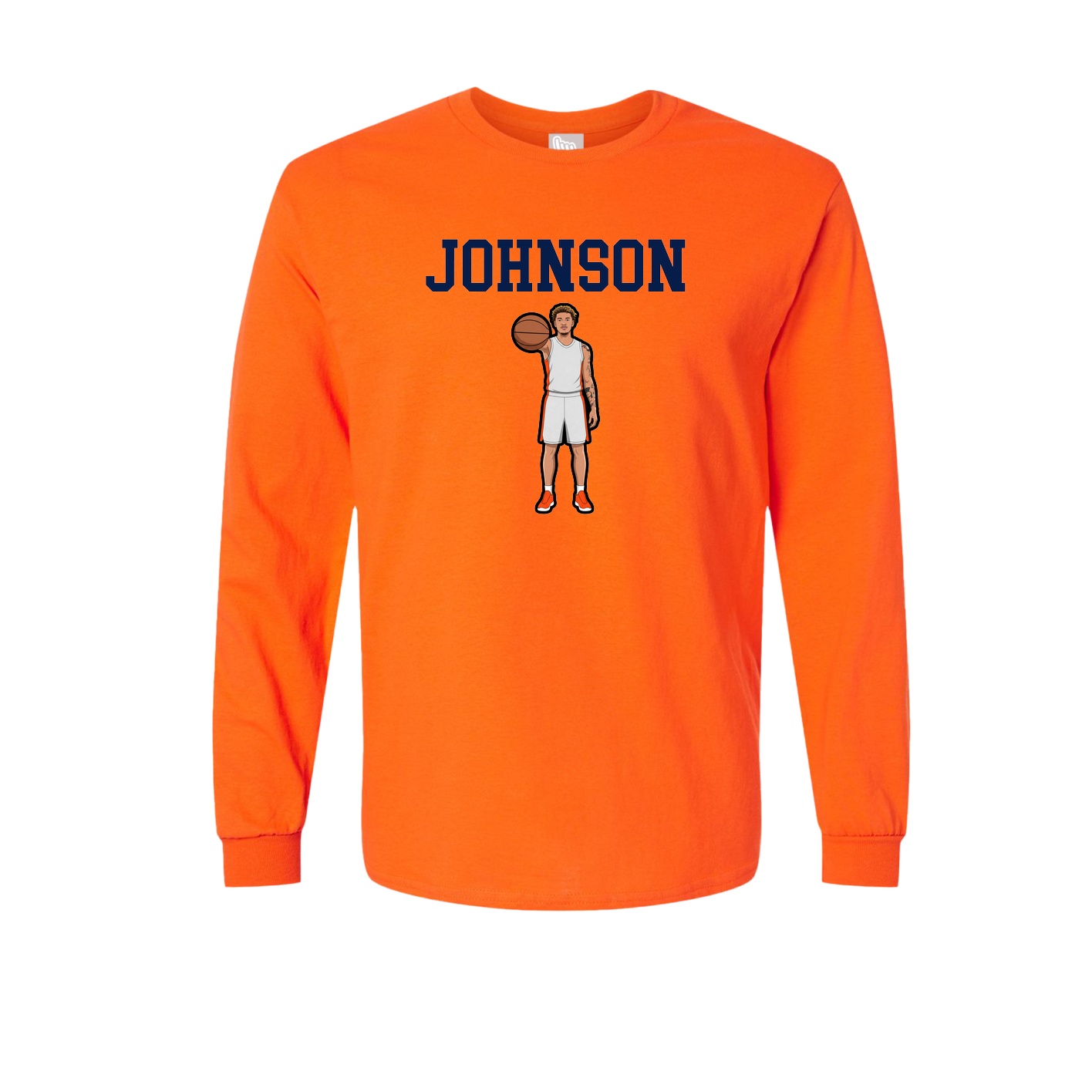 Long Sleeve Tee — Shirsey in Orange
