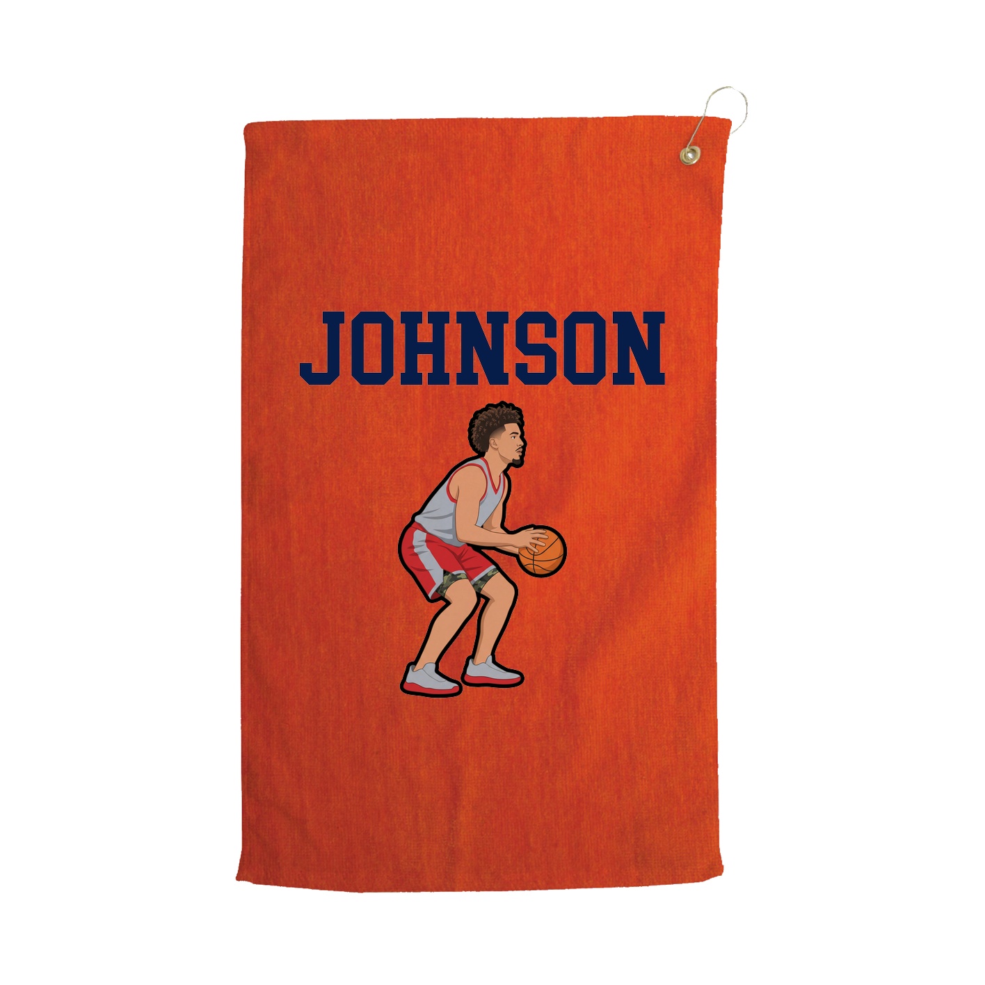Golf Towel — Shirsey in Orange