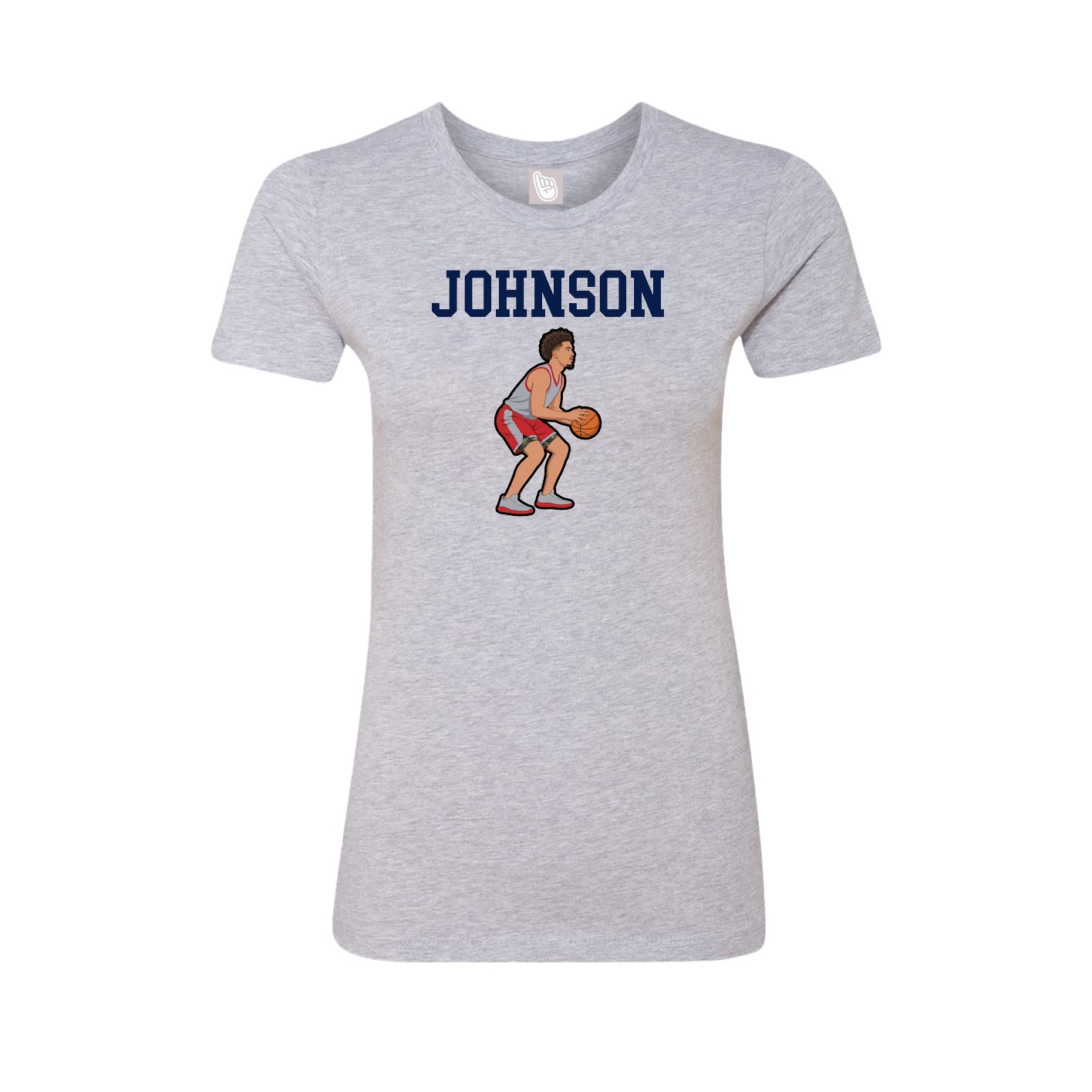 Fitted Women's Tee — Shirsey in Grey