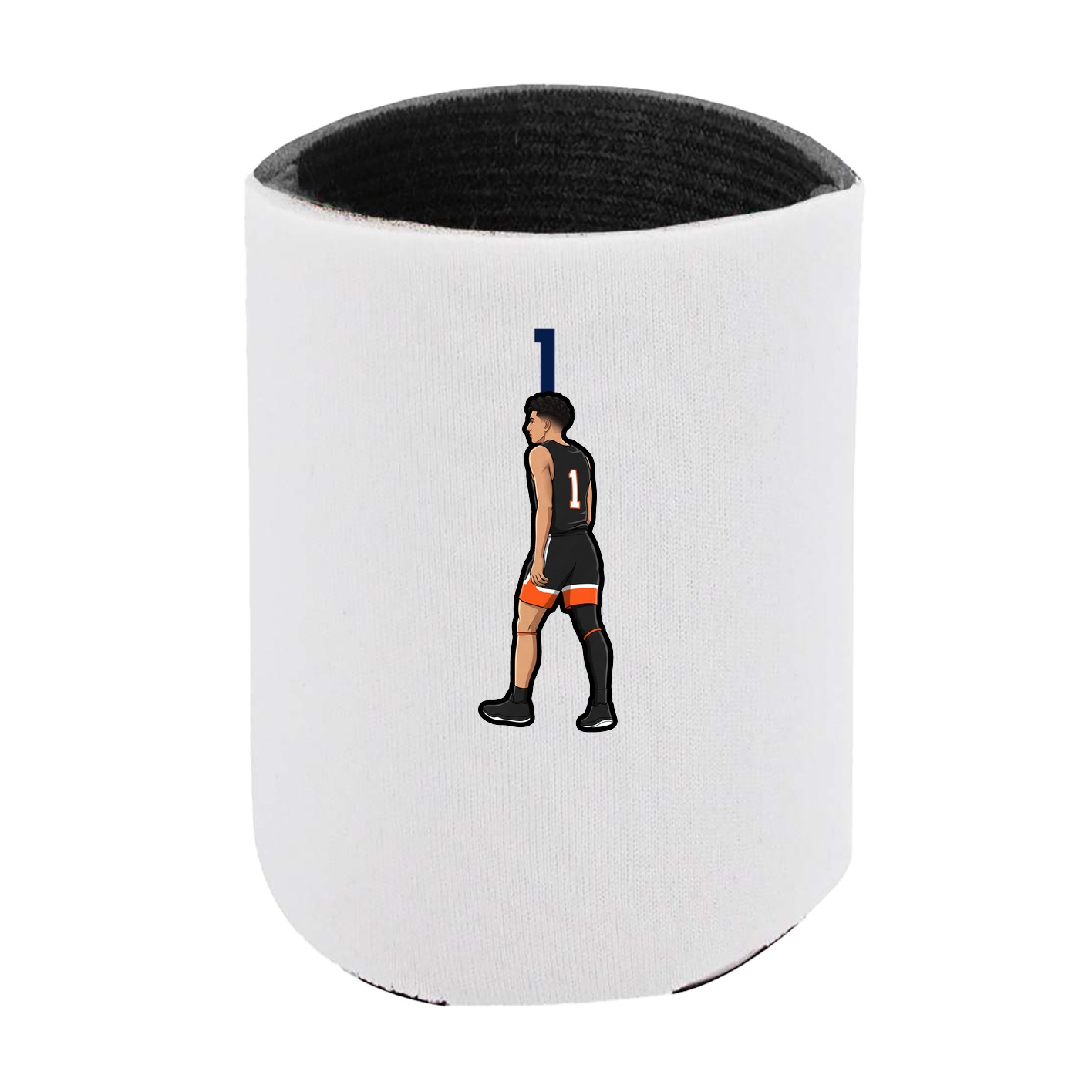 Can Holder — Number Top in White
