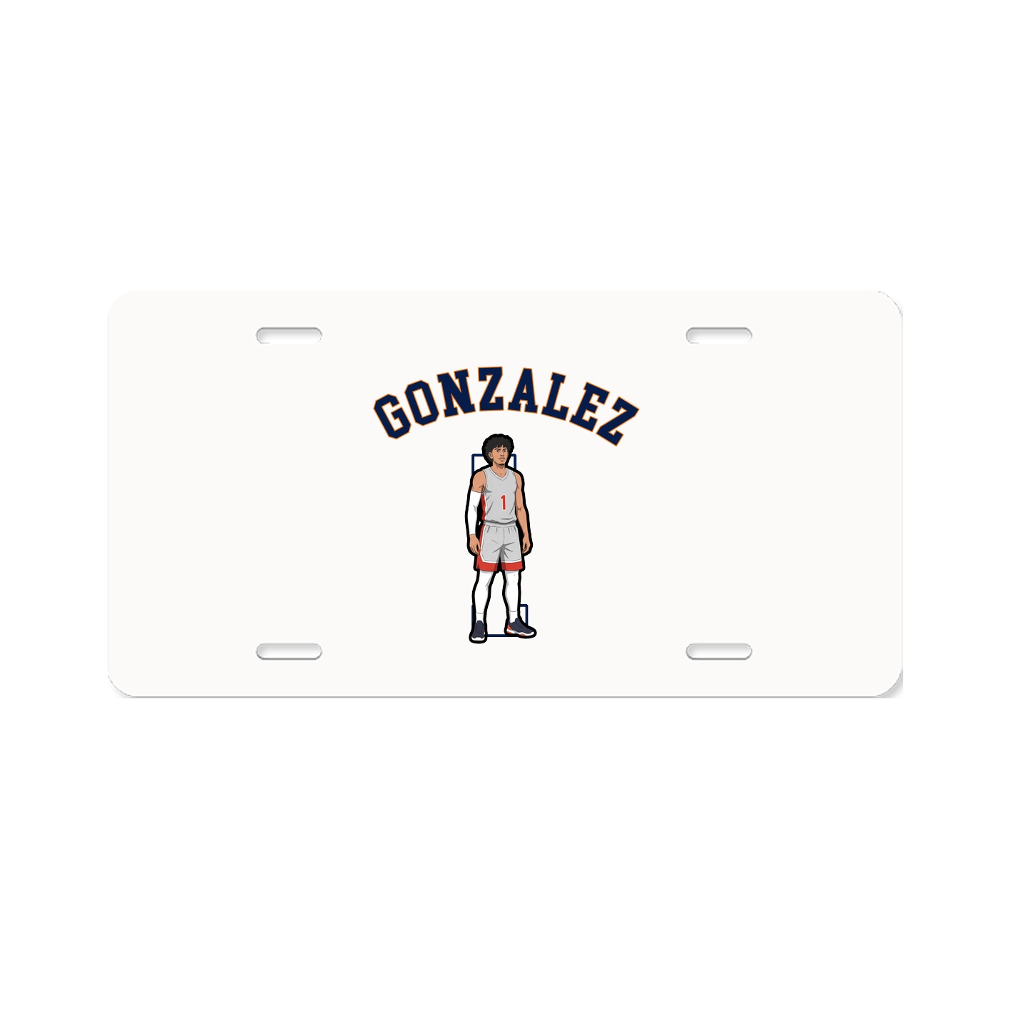 License Plate — Shirsey Arch in Classic