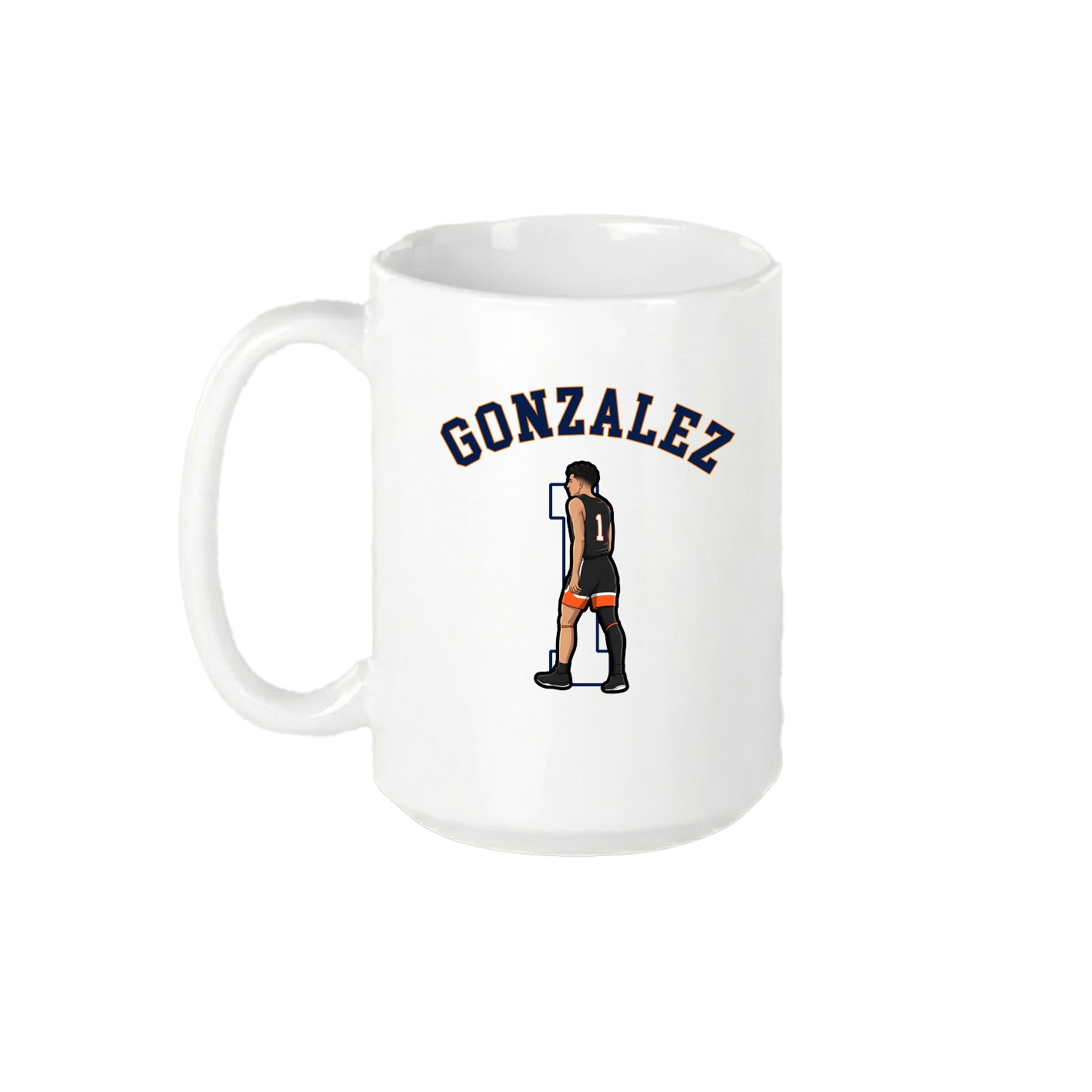 15oz Coffee Mug — Shirsey Arch in White
