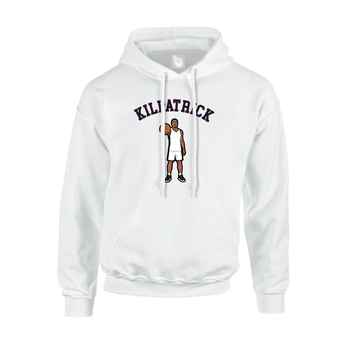 Youth Hoodie — Shirsey Arch in White