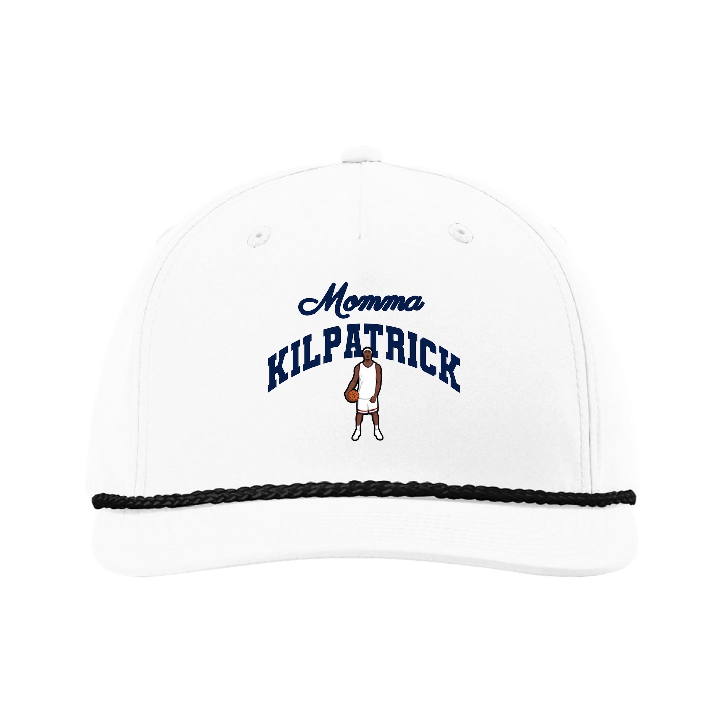 Five-Panel Classic Rope Cap — Mothers Day Arch in White