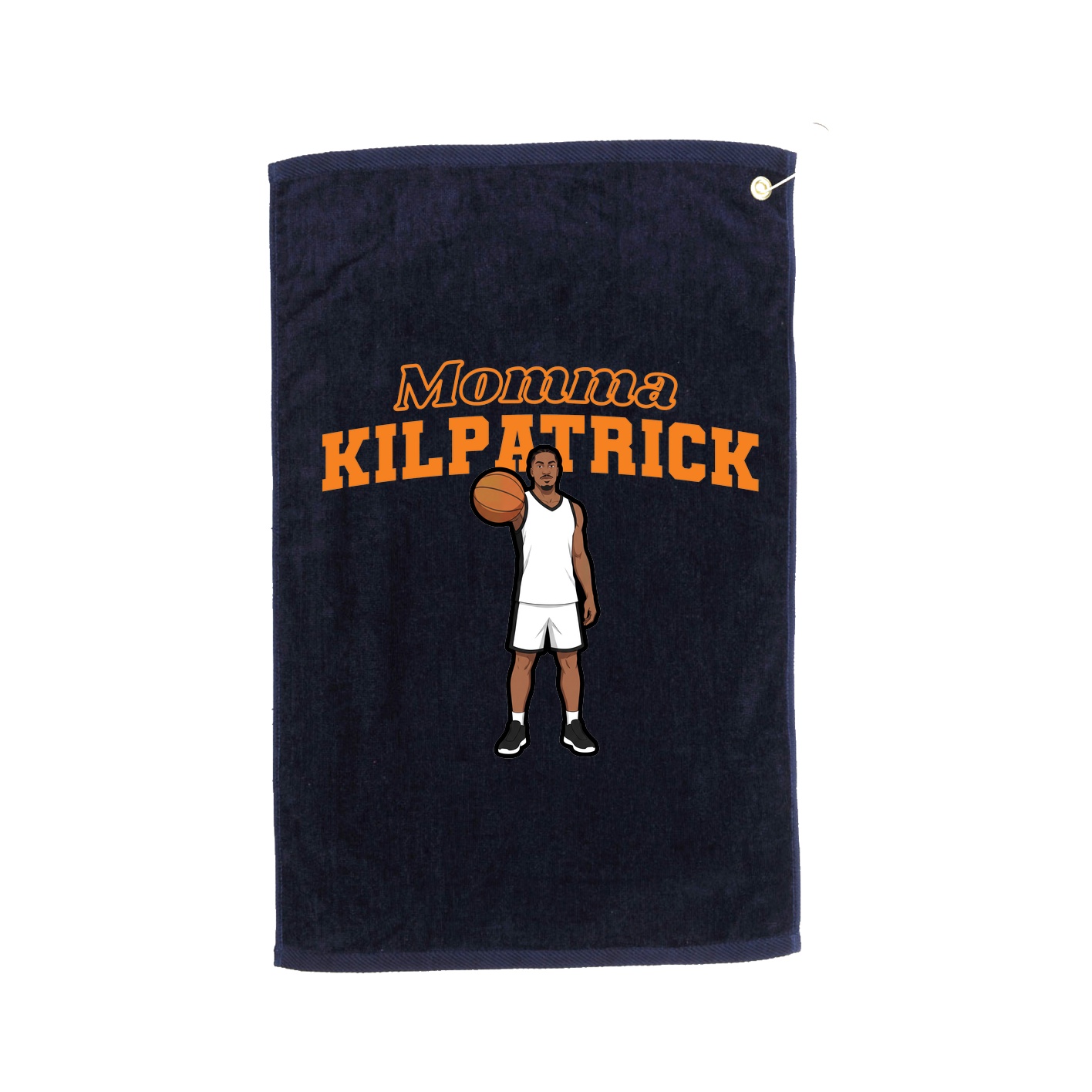 Golf Towel — Mothers Day Block in Navy