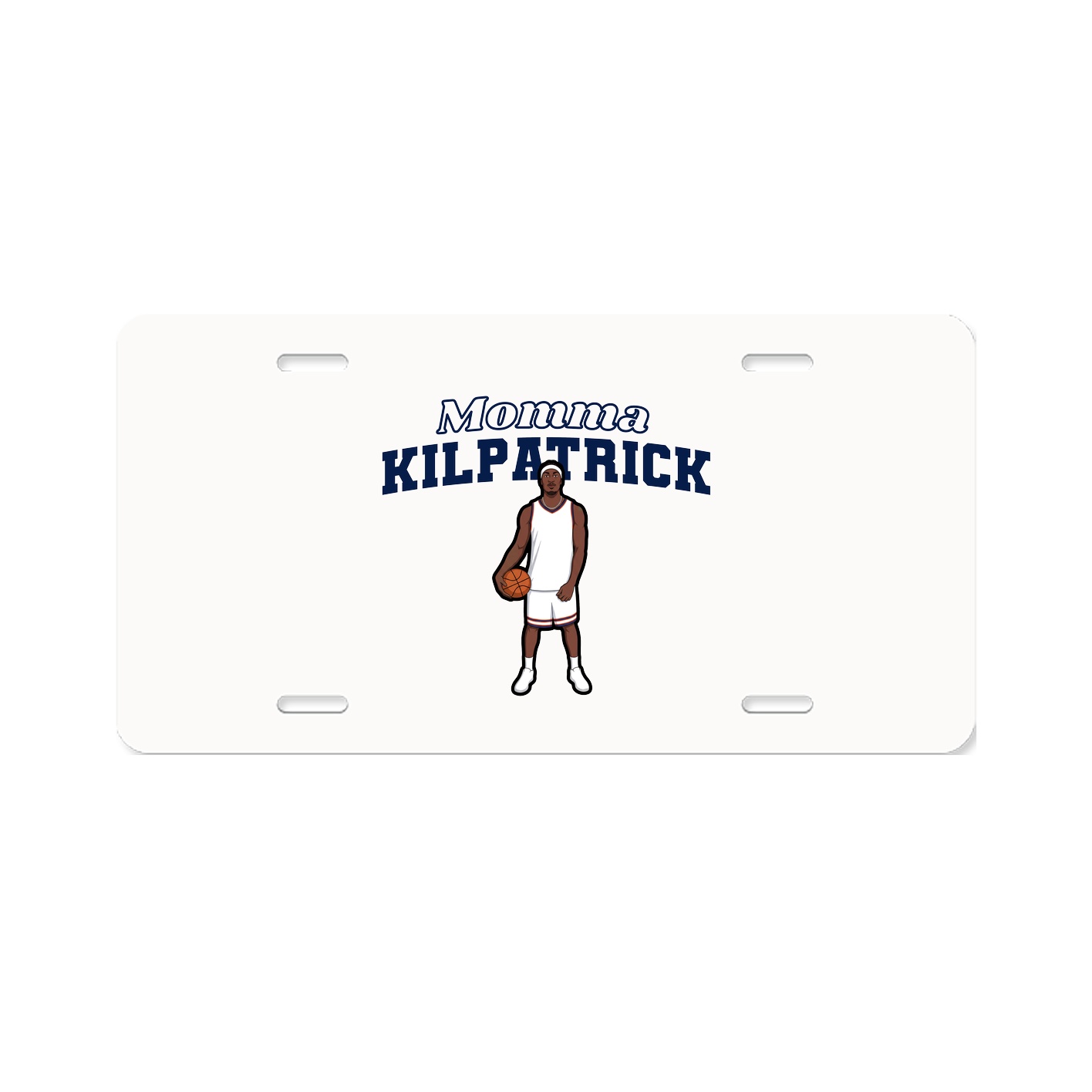 License Plate — Mothers Day Block in Classic