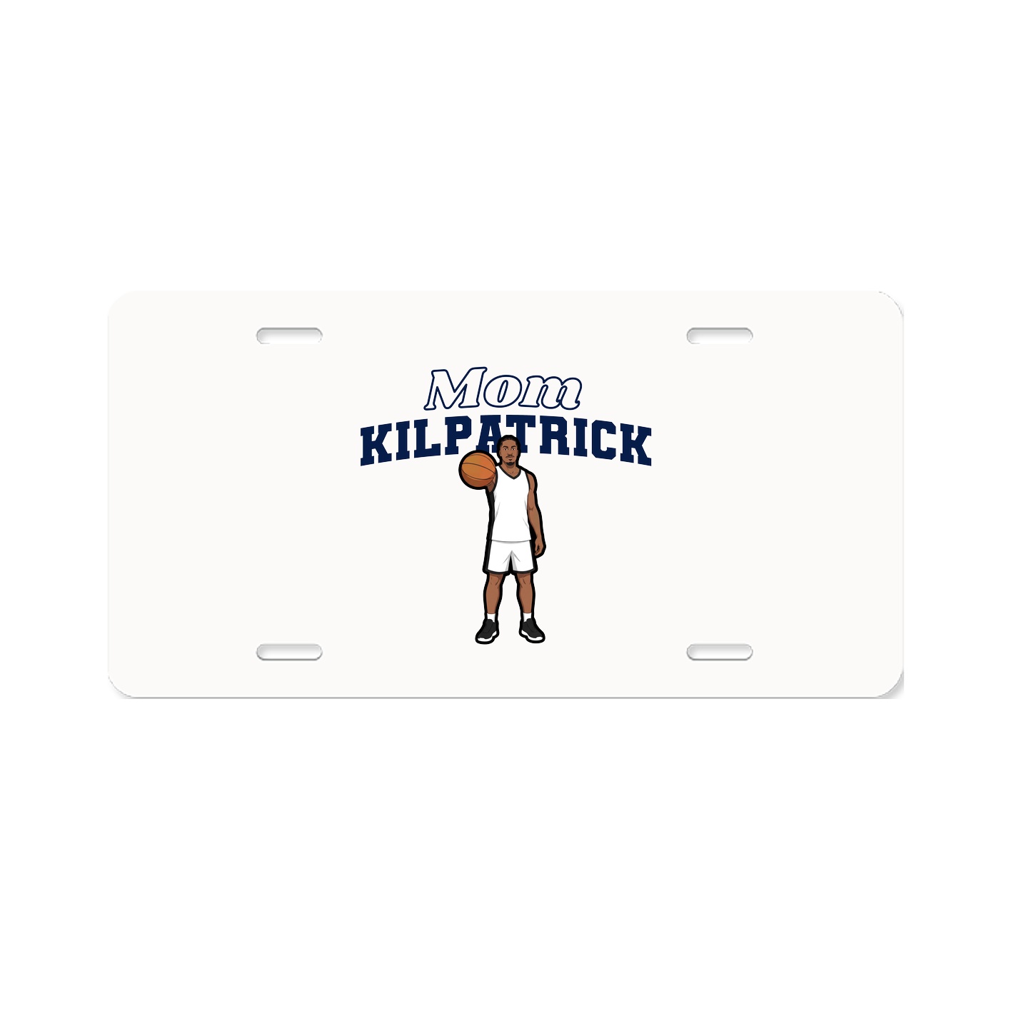 License Plate — Mothers Day Block in Classic