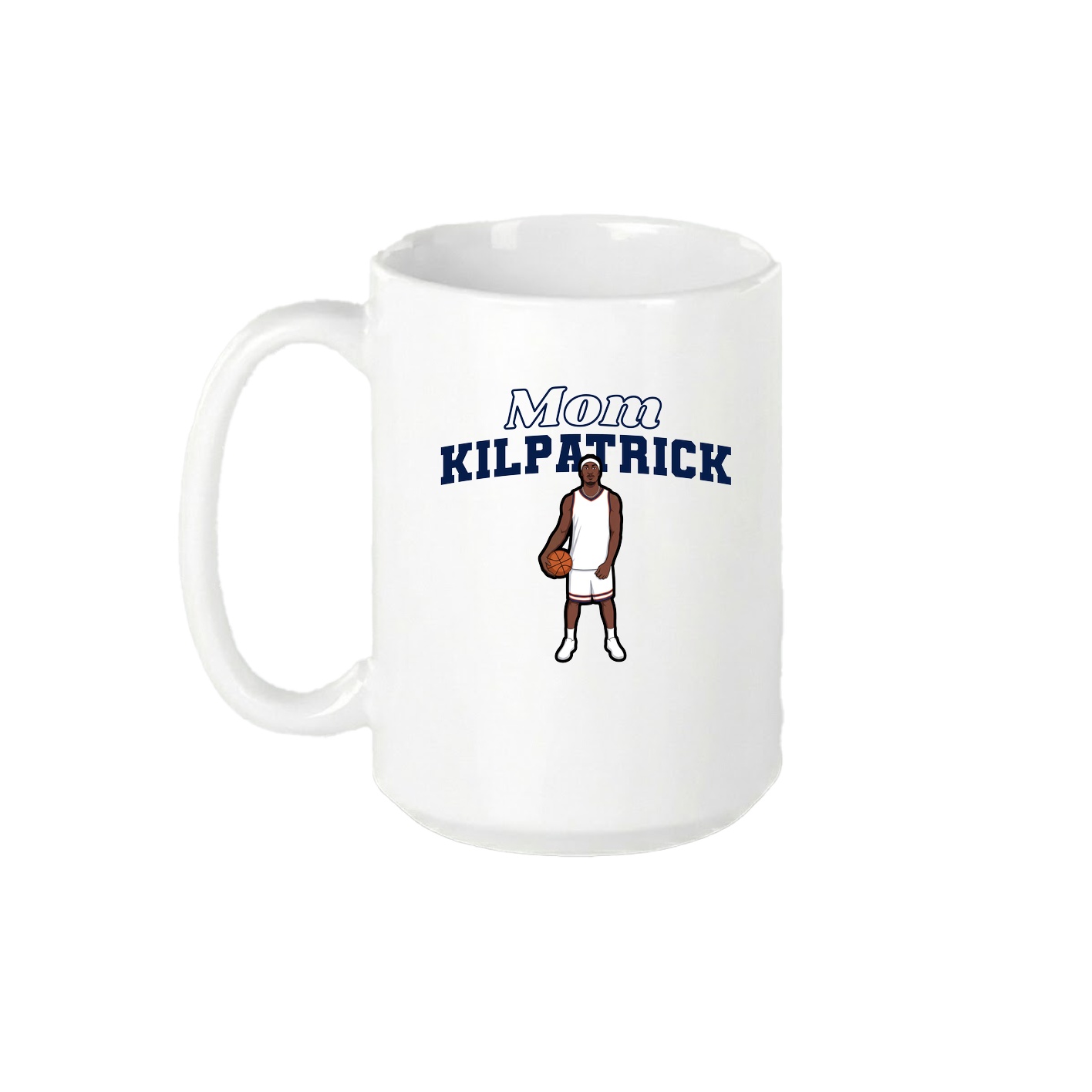 15oz Coffee Mug — Mothers Day Block in White