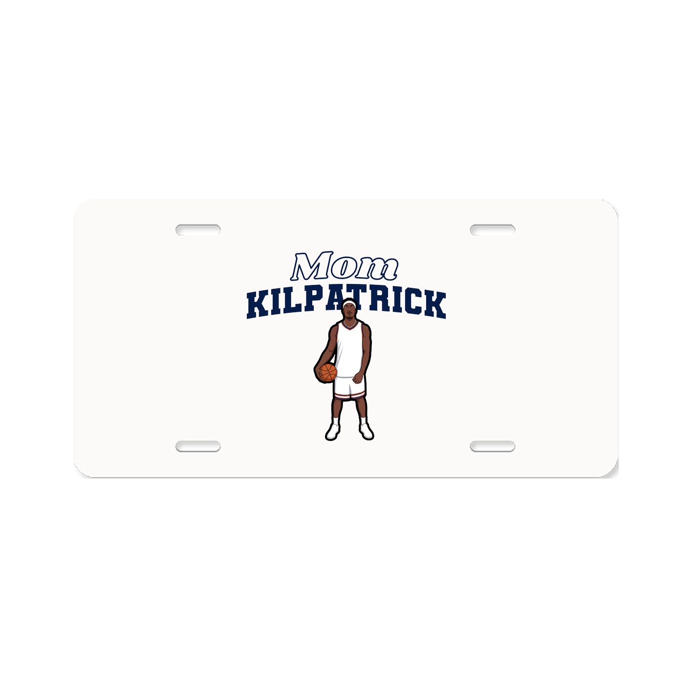 License Plate — Mothers Day Block in Classic