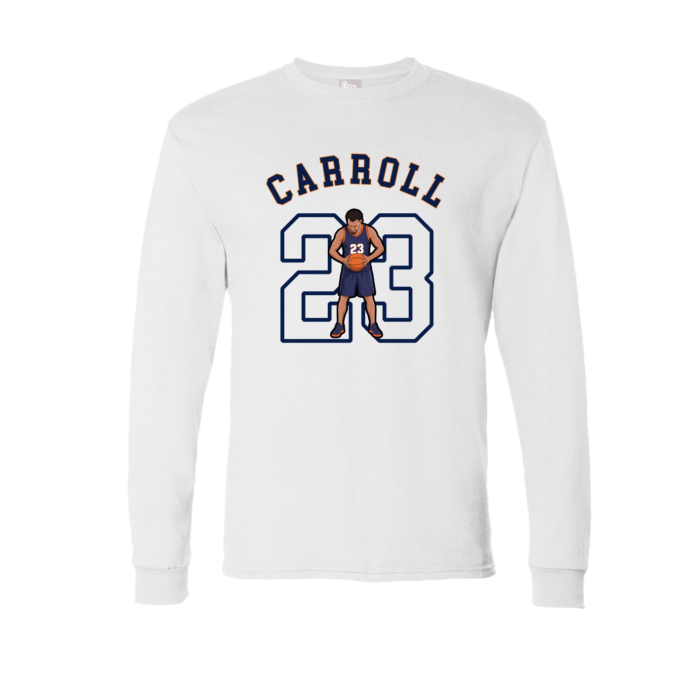 Long Sleeve Tee — Shirsey Arch in White