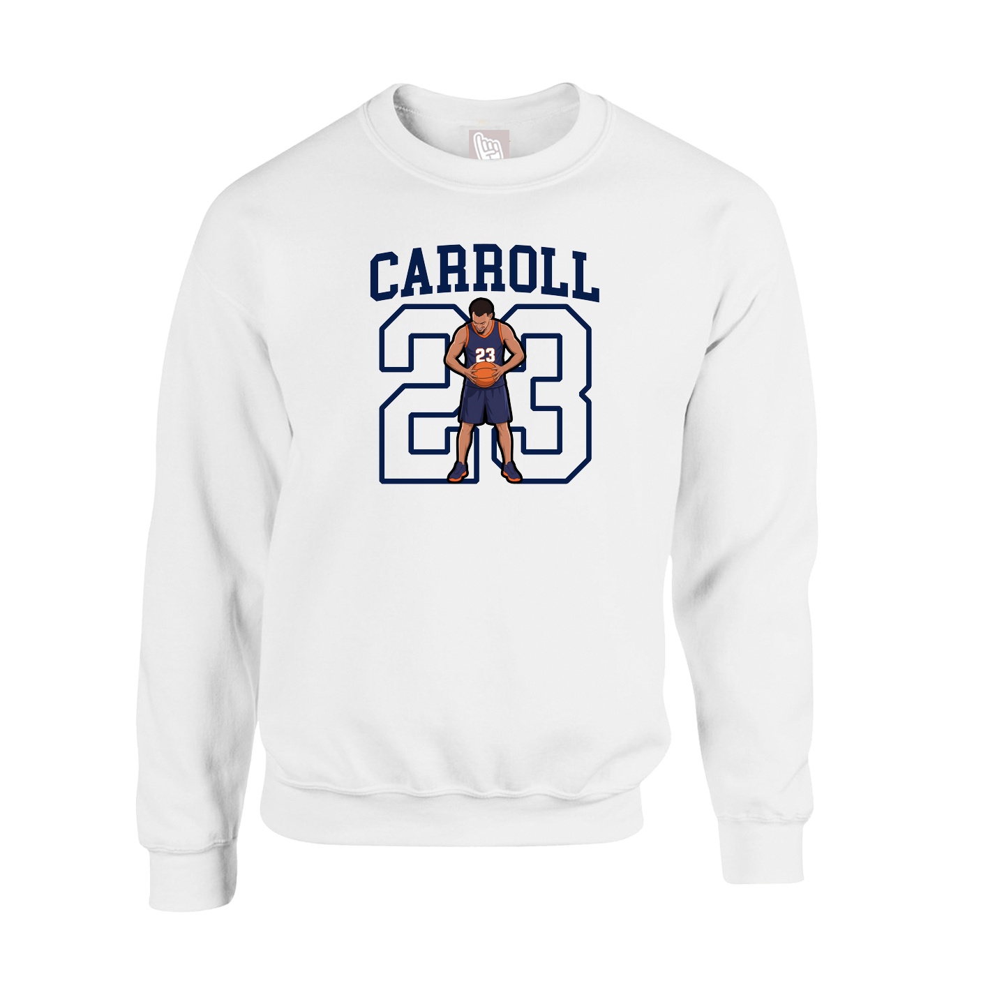 Fleece Crew — Shirsey in White