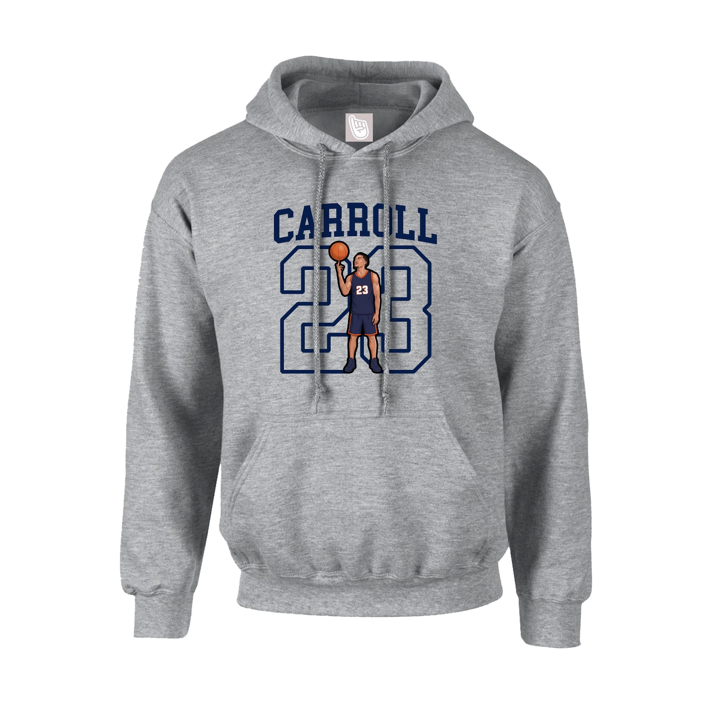 Hoodie — Shirsey in Grey