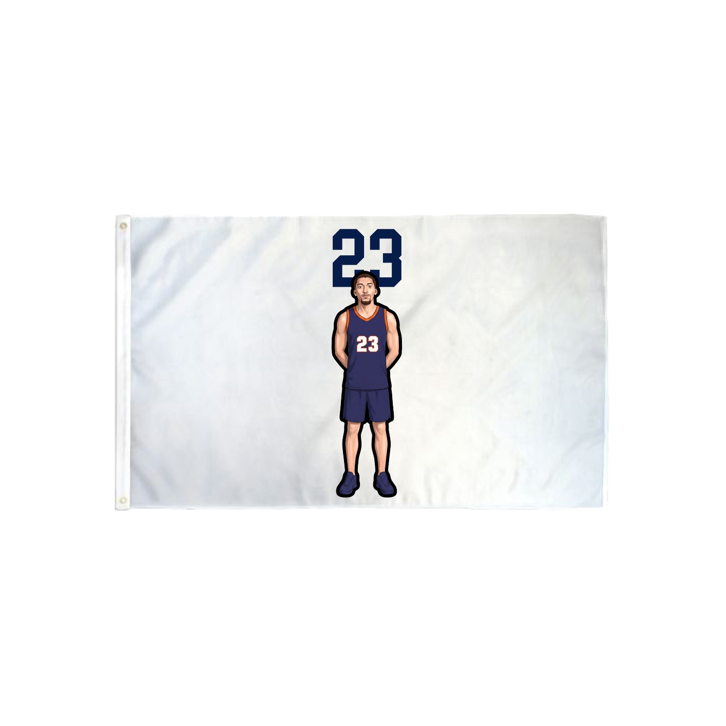 3x5 Flag — Number Top in Classic
