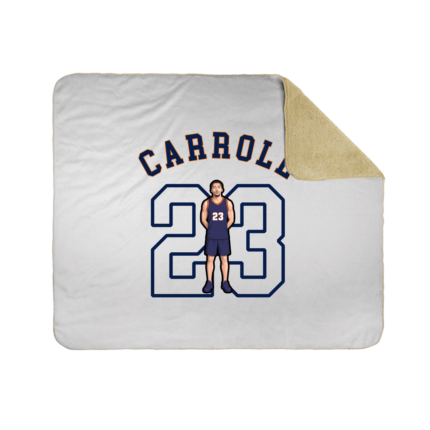 Throw Blanket — Shirsey Arch in White