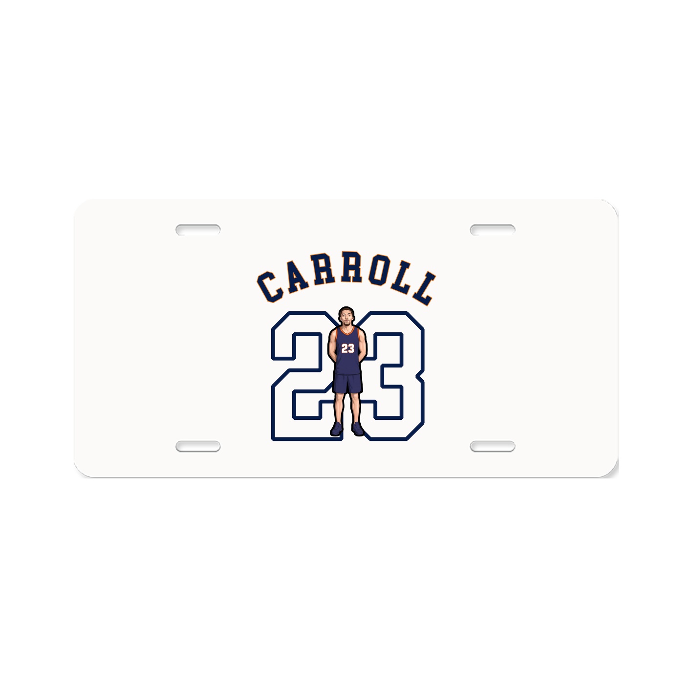 License Plate — Shirsey Arch in Classic
